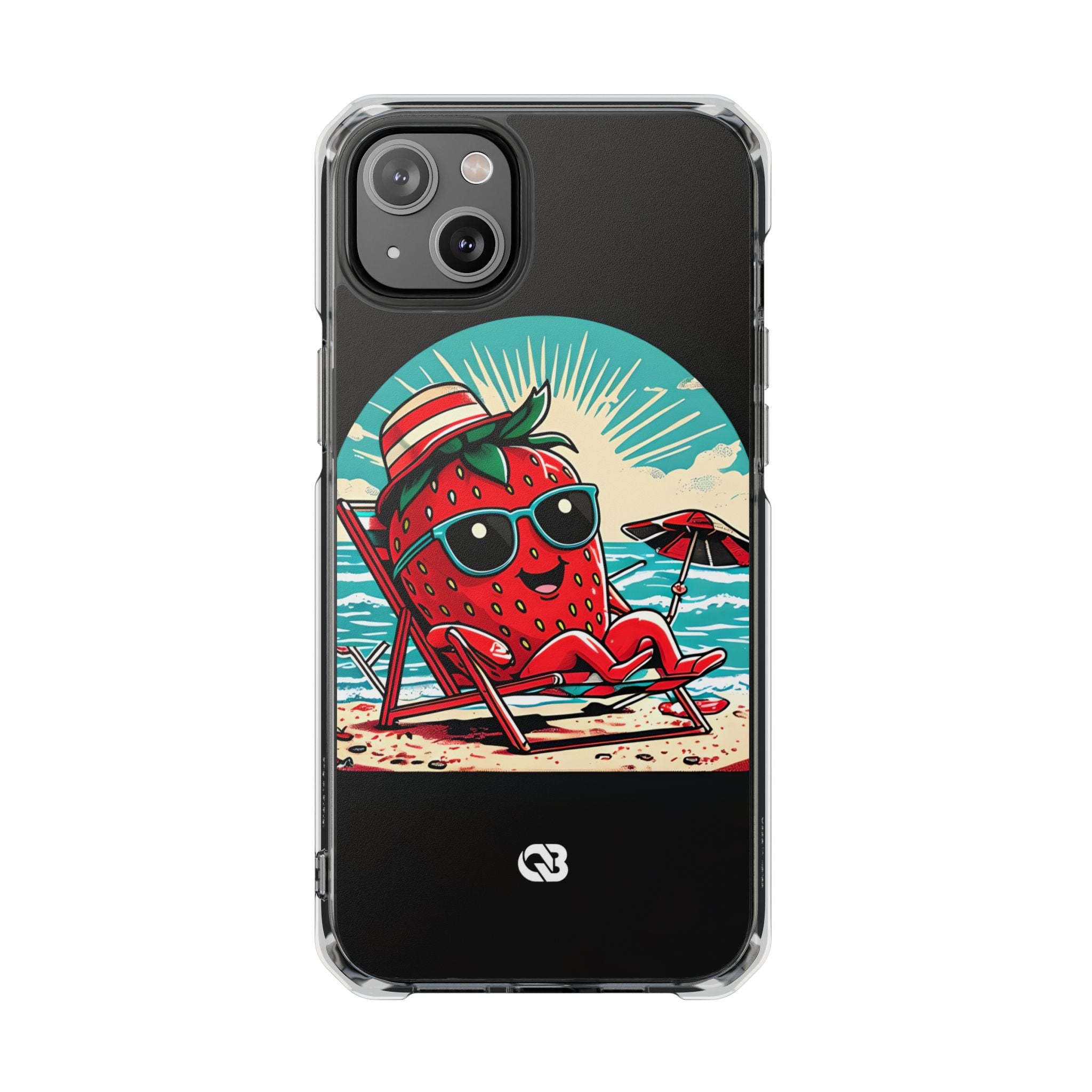 Ρετρό Παραλιακό Μούρο · Impact Θήκη για iPhone · Magsafe