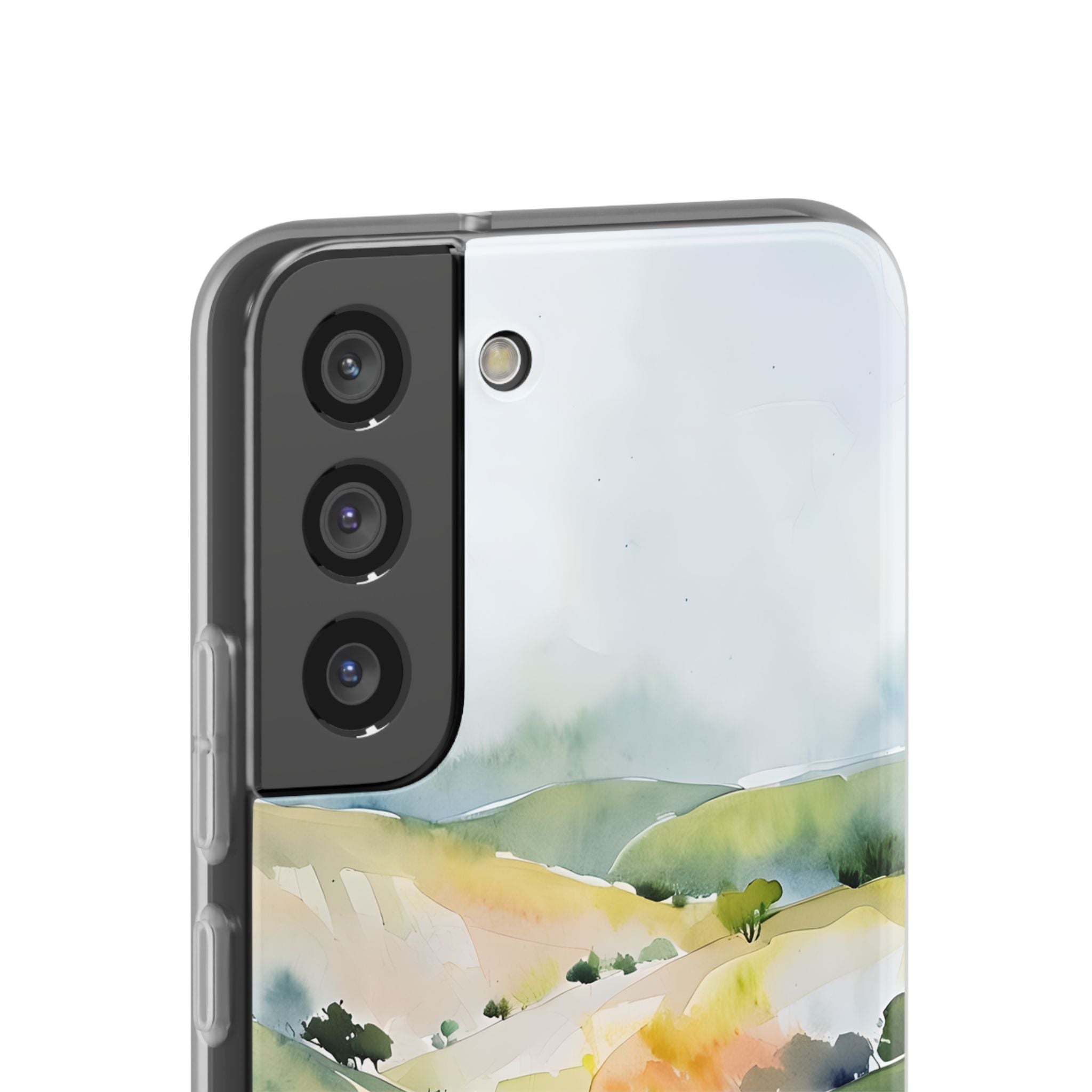 Verdant Mist Valleys · Soft Custodia per Samsung