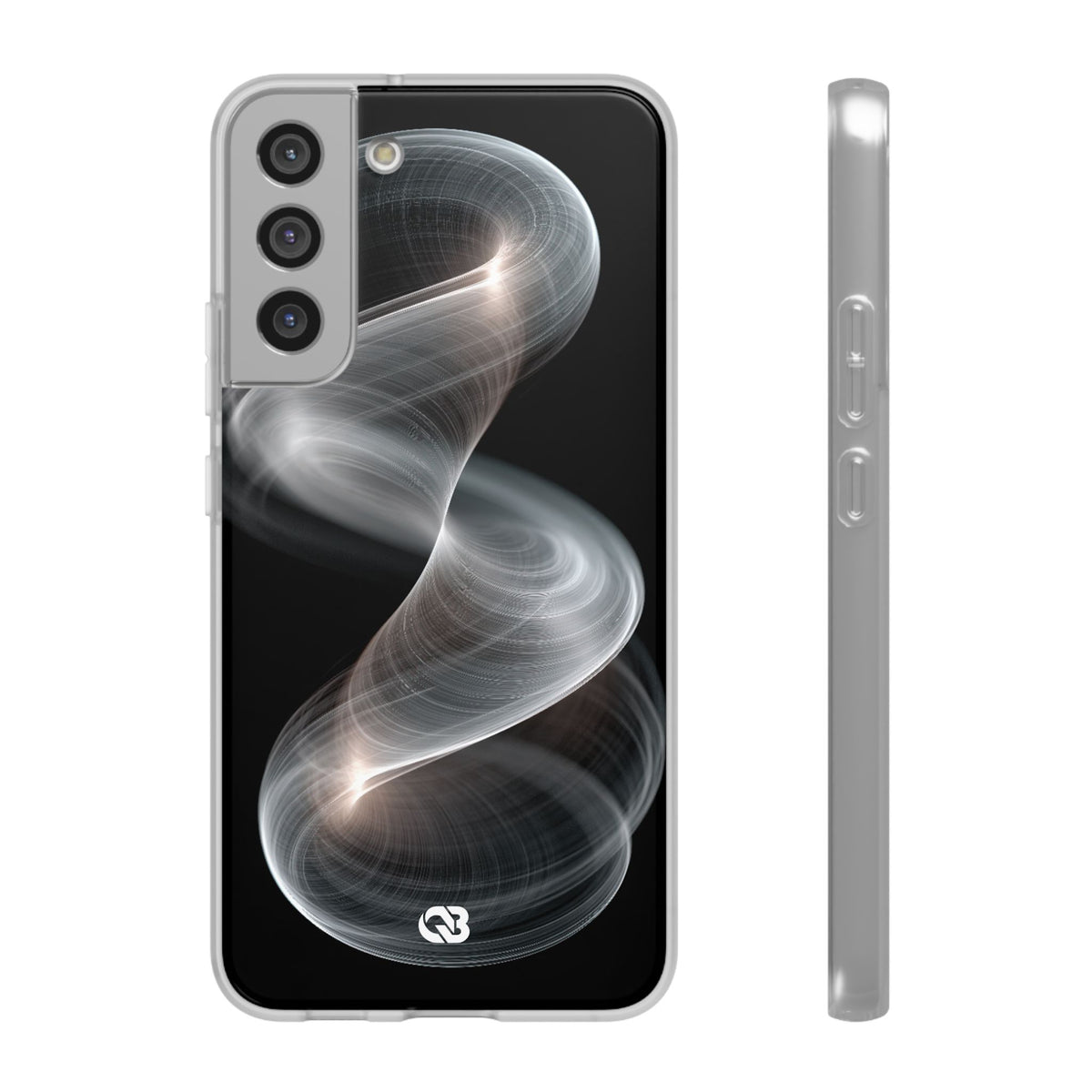 Luminous Vortex · Lite Phone Case for Samsung · Black