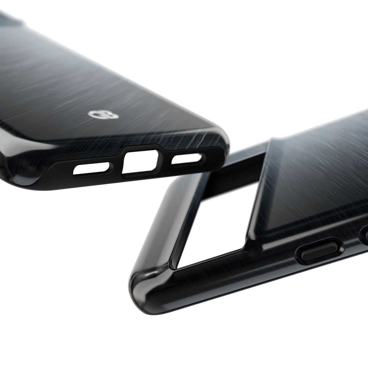 Brushed Obsidian Steel · Tough Phone Case for Pixel · Grey