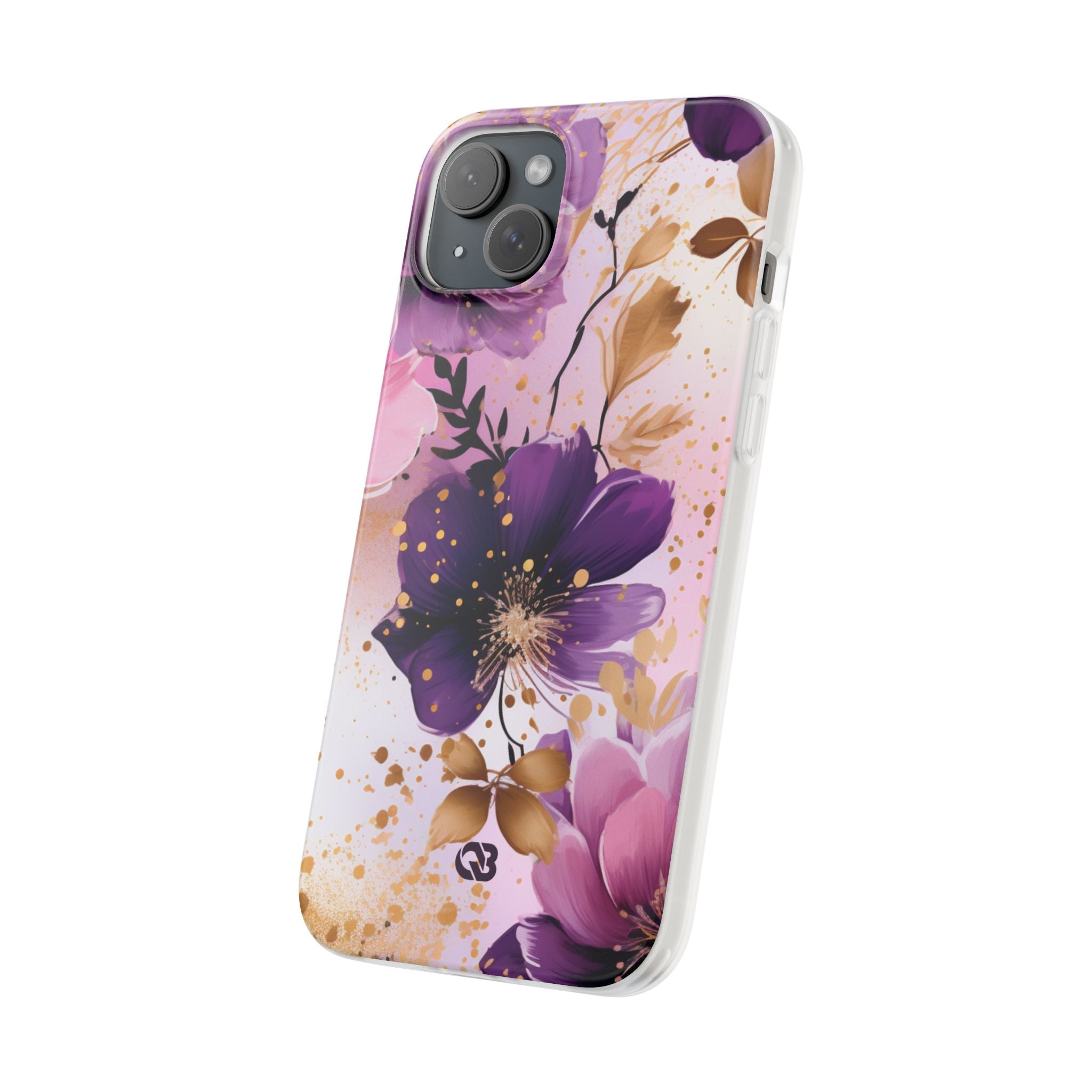 Gilded Violet Bloom · Soft Handyhülle für iPhone
