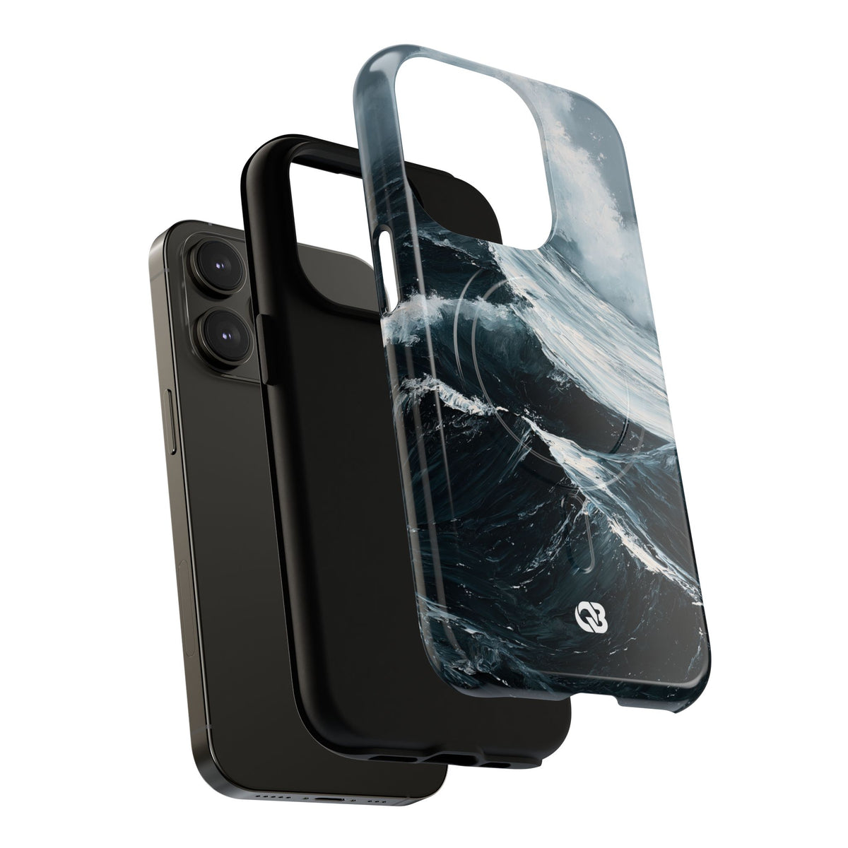Nordic Swell · Tough 2.0 Magnetic Phone Case for iPhone · Blue