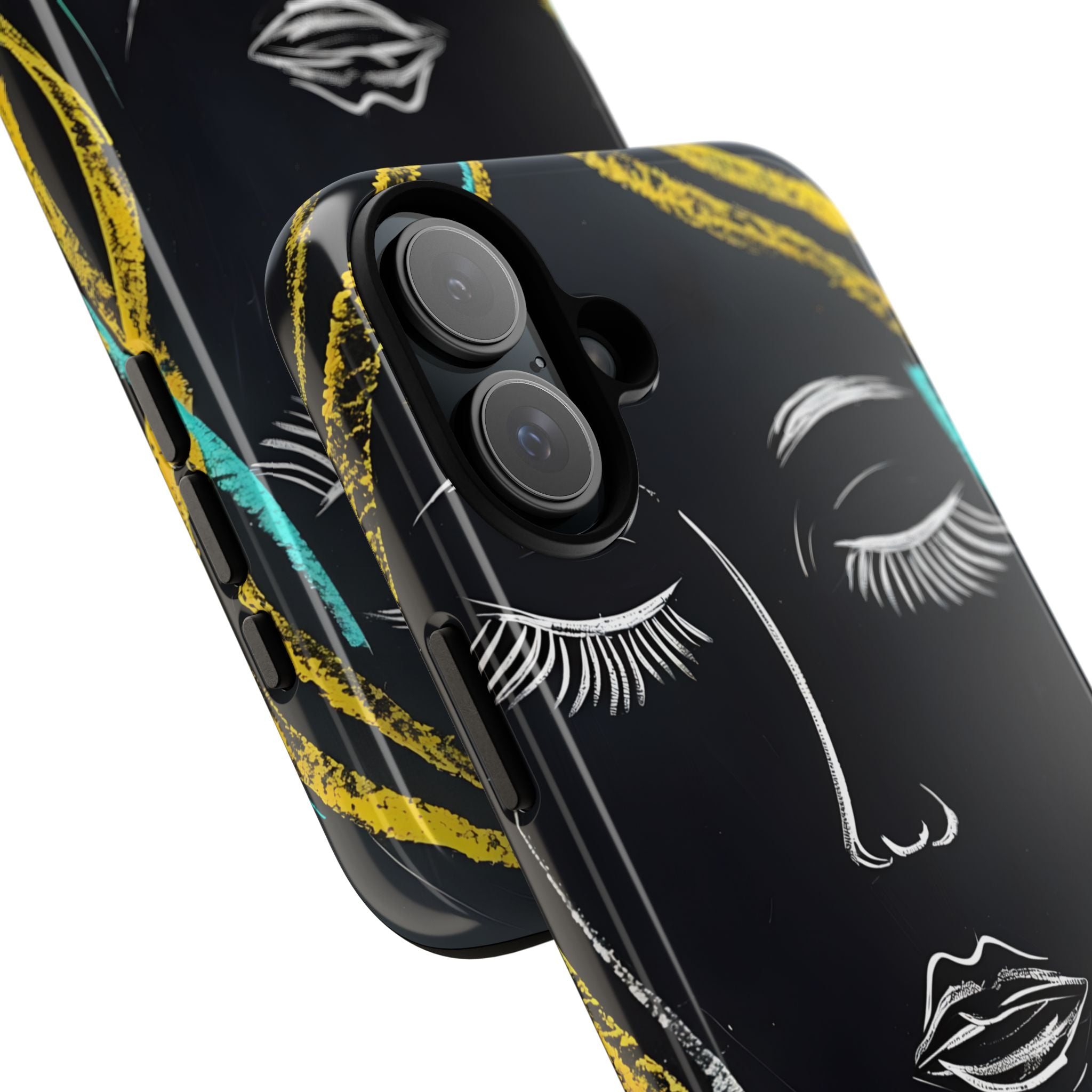 Obsidian Chalk Portrait · Tough