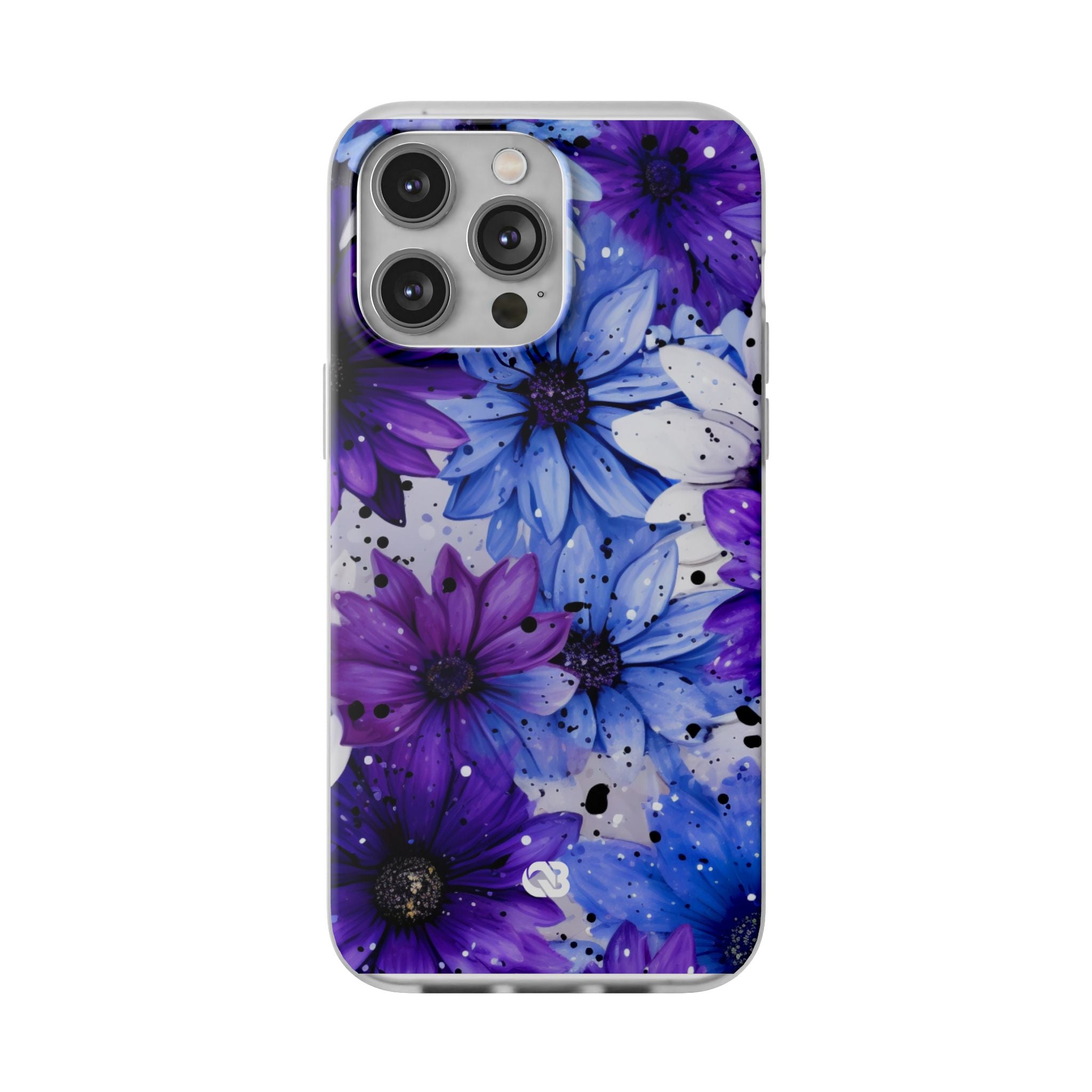 Ink Splatter Blooms · Soft Coque de téléphone pour iPhone
