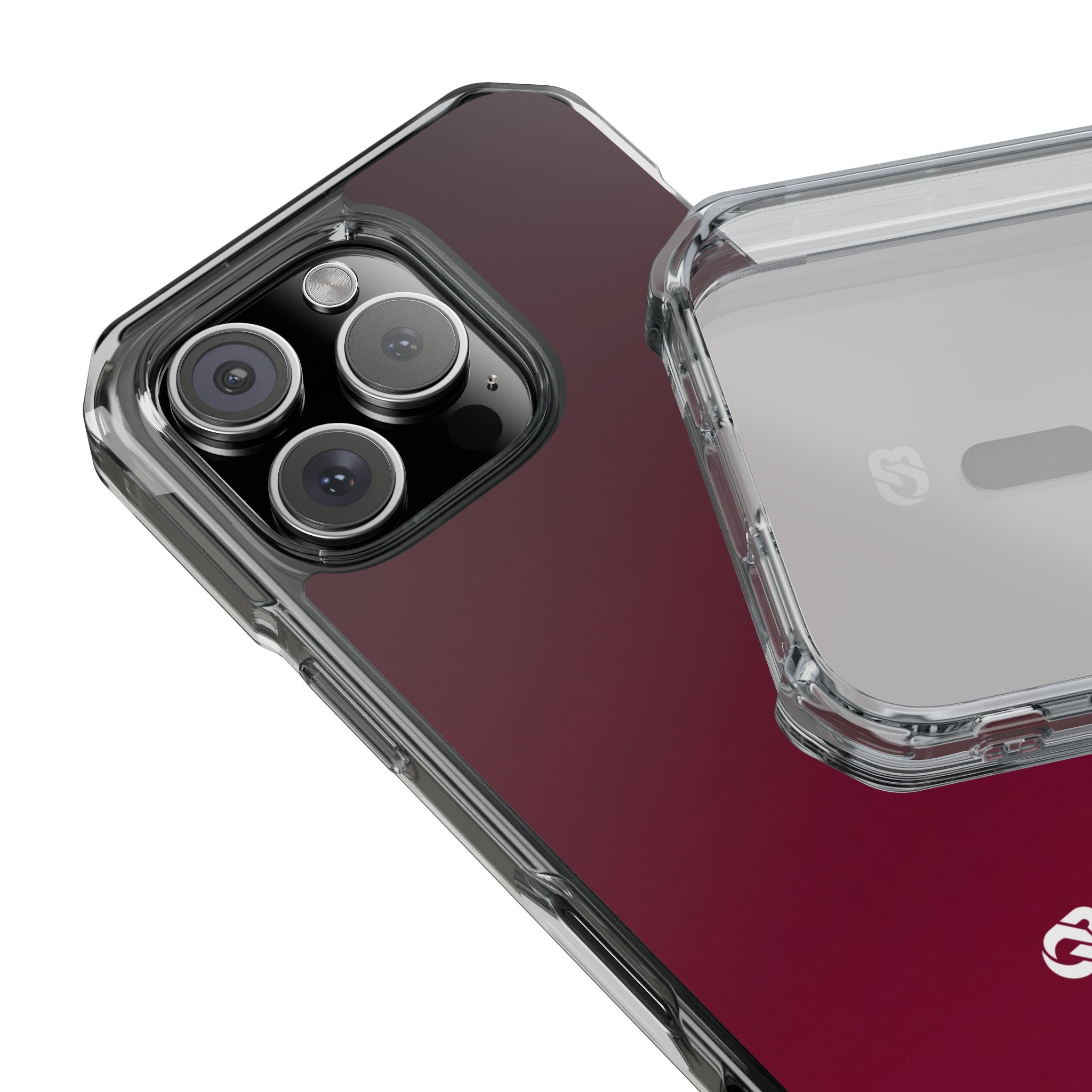 Red Impact MagSafe Phone Case for iPhone - Deep Sangria Gradient