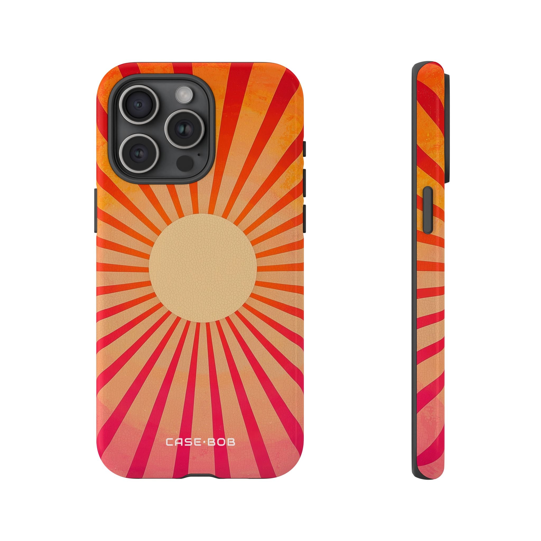 Sunburst Radiance iPhone 15 Pro Max Case - Tough