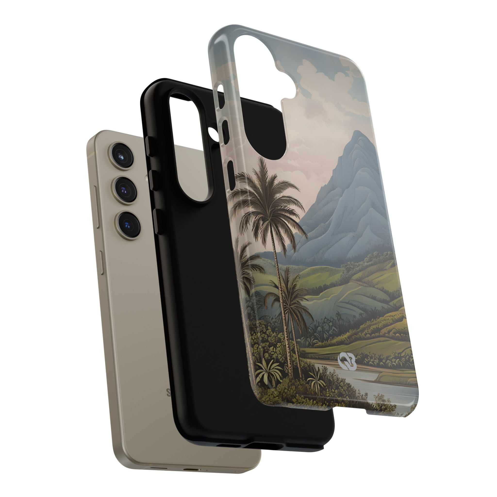 Verdant Blue Summit · Tough Phone Case for Samsung