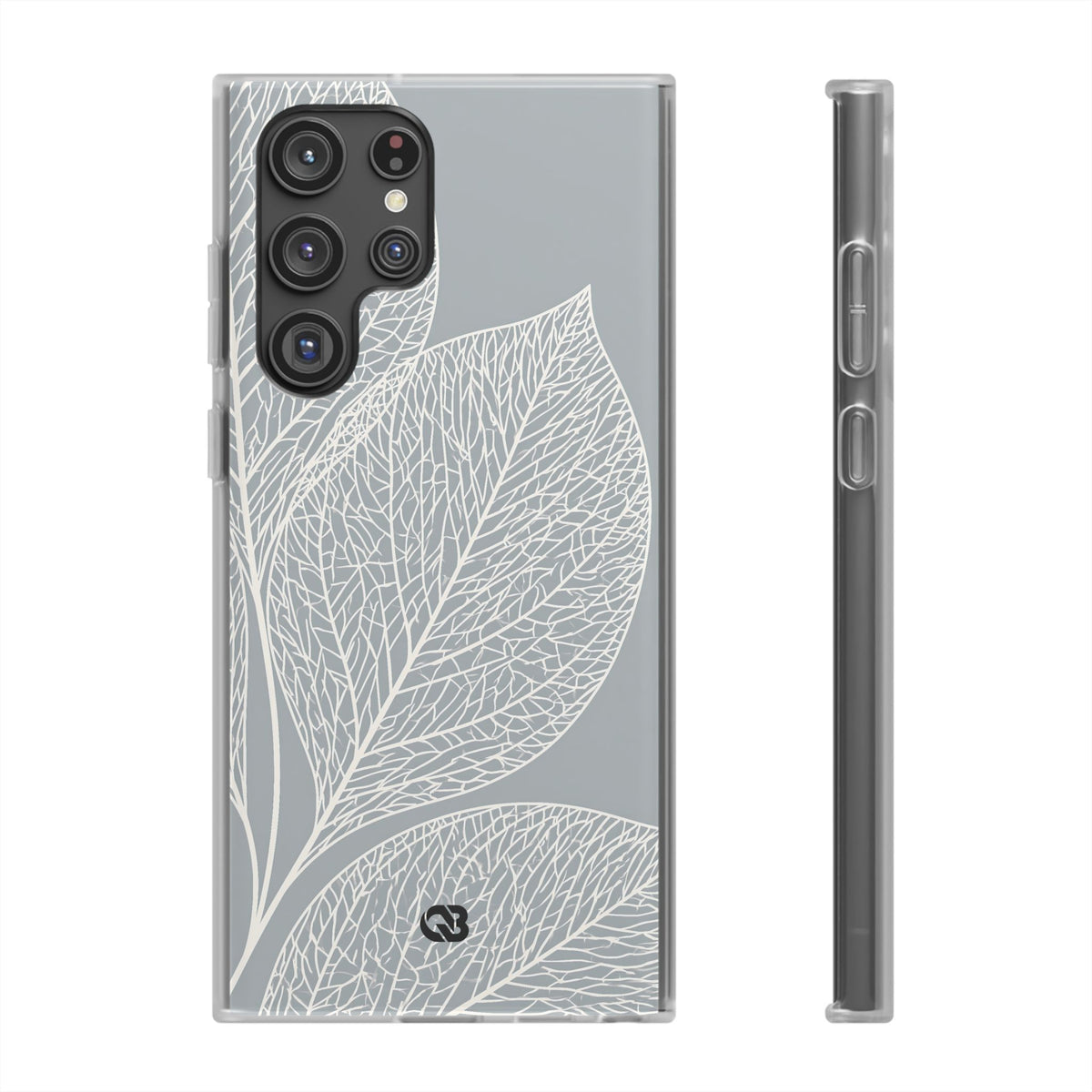 Minimal Leaf Skeleton · Lite Phone Case for Samsung · Grey