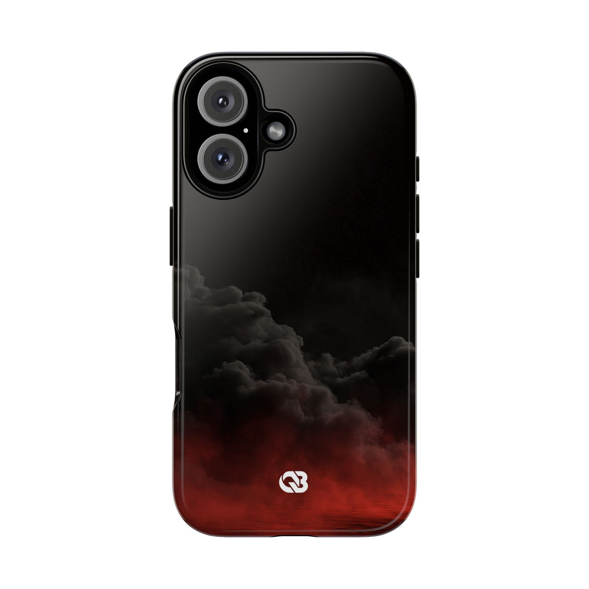 Crimson Fog Void · Tough Phone Case for iPhone · Black