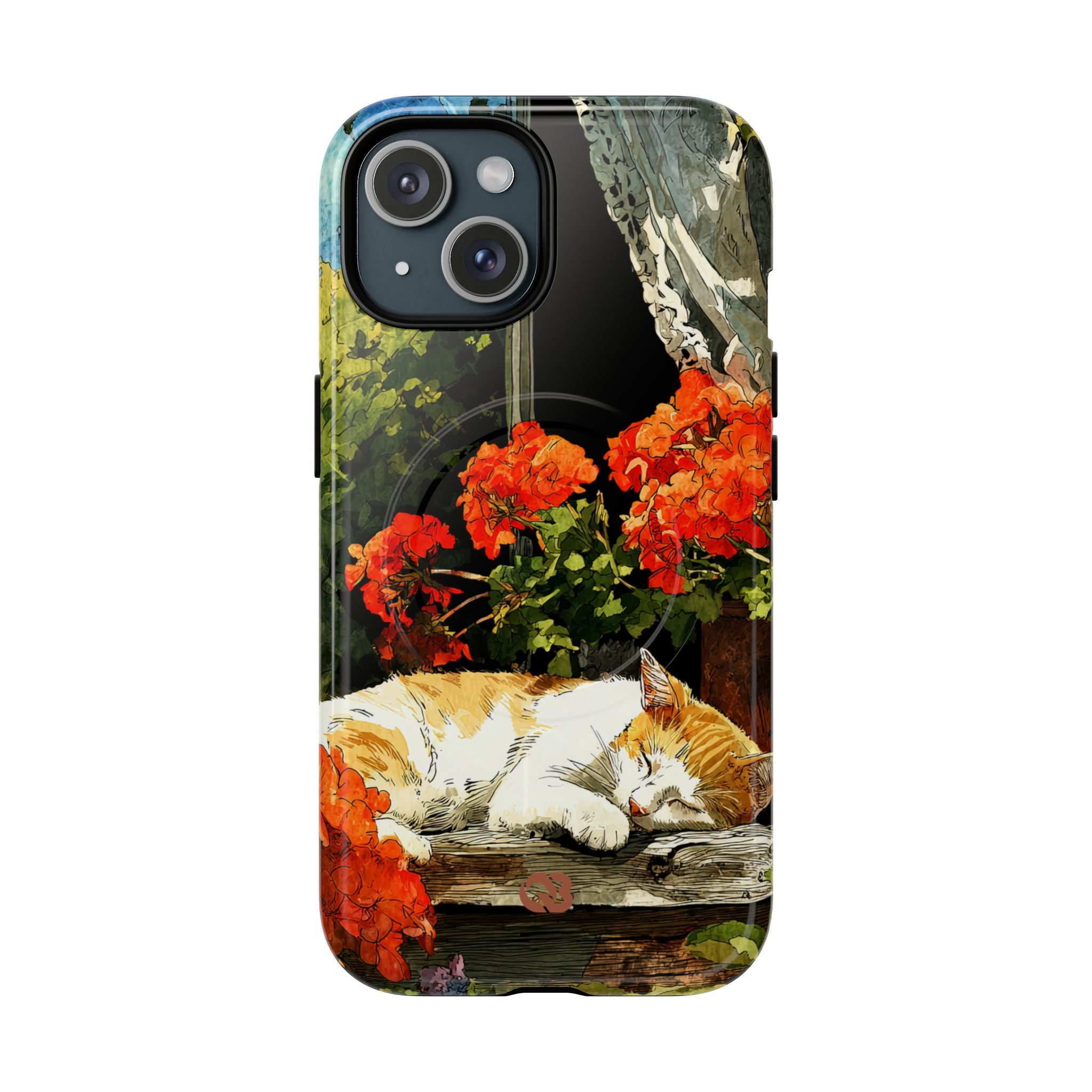 Sleeping Ginger Bloom · Tough+ Phone Case for iPhone · Magsafe