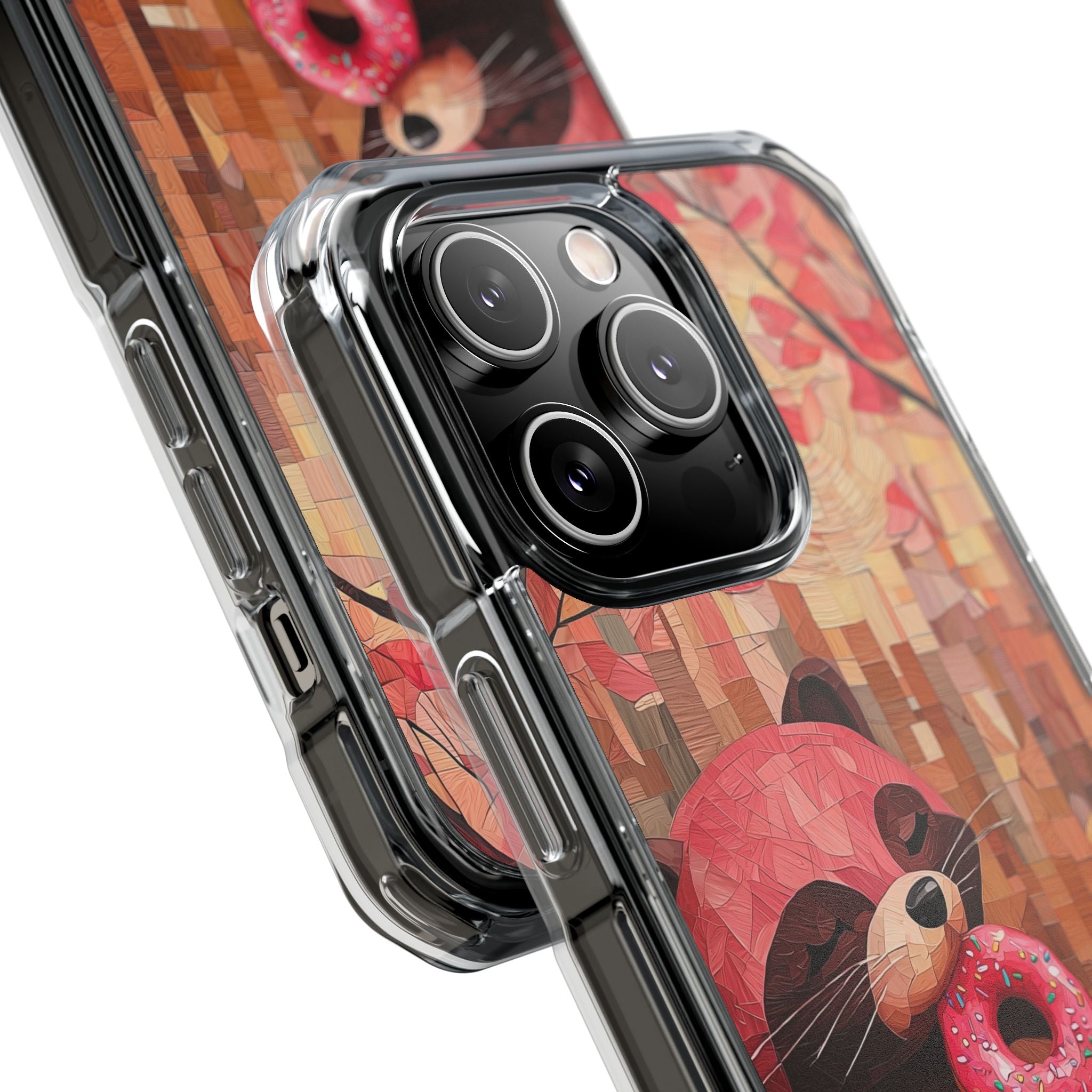 Crimson Donut Bandit · Impact Coque de téléphone pour iPhone · Magsafe