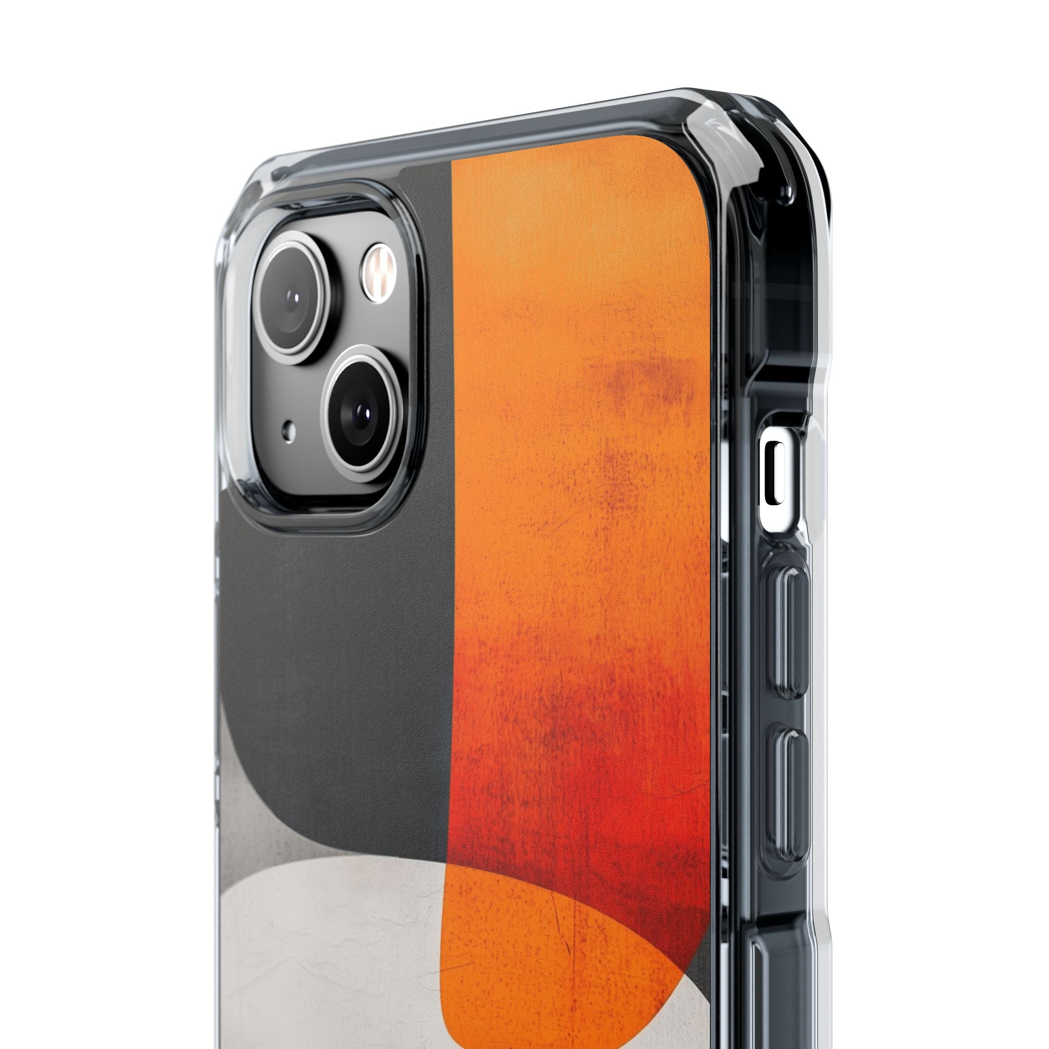 Burnt Amber Flow · Impact Handyhülle für iPhone · Magsafe