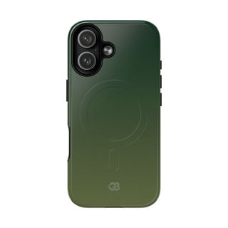 Green Tough 2.0 Magsafe Phone Case for iPhone - Shadow Moss Grain