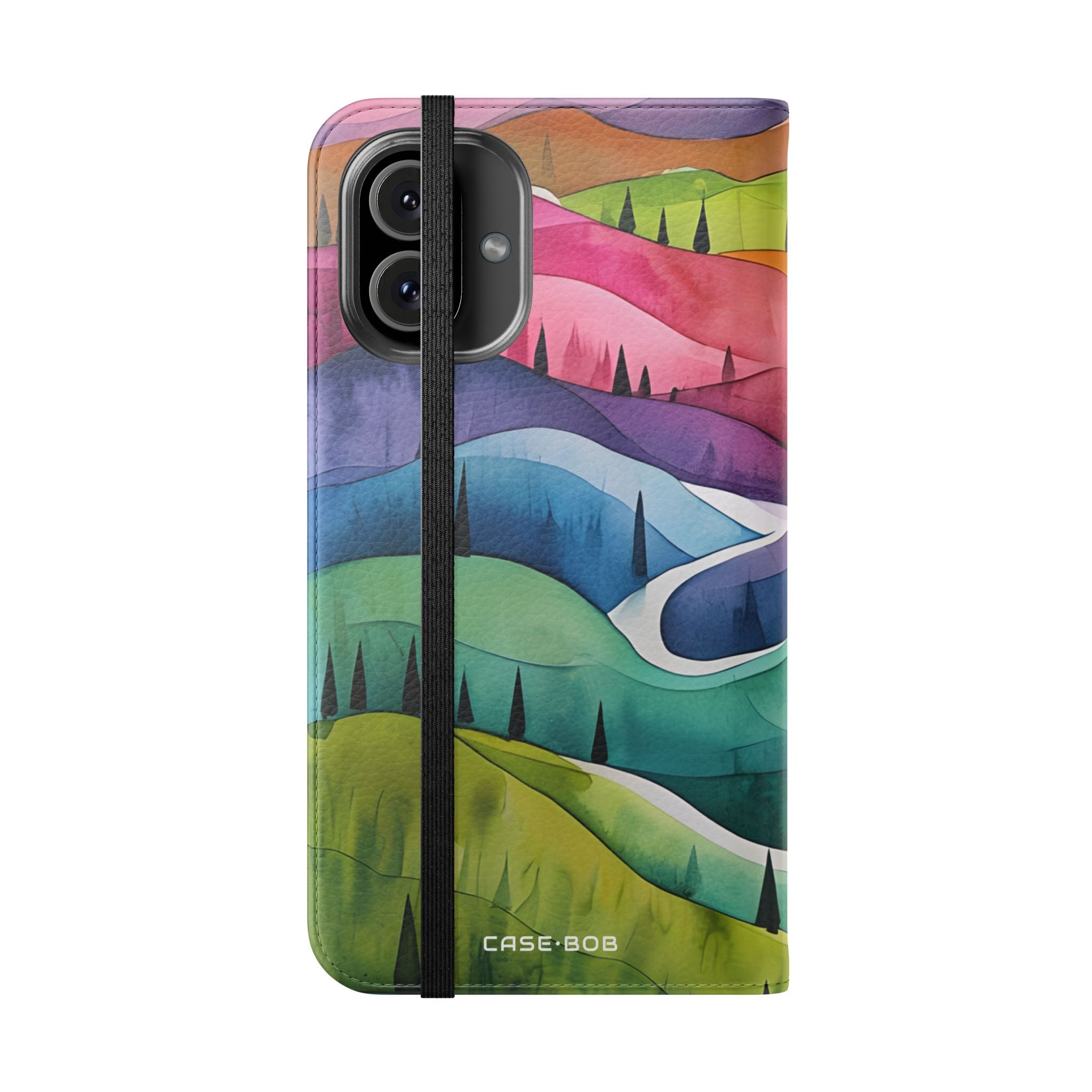 White Pathway - iPhone 16 Plus Case - Wallet
