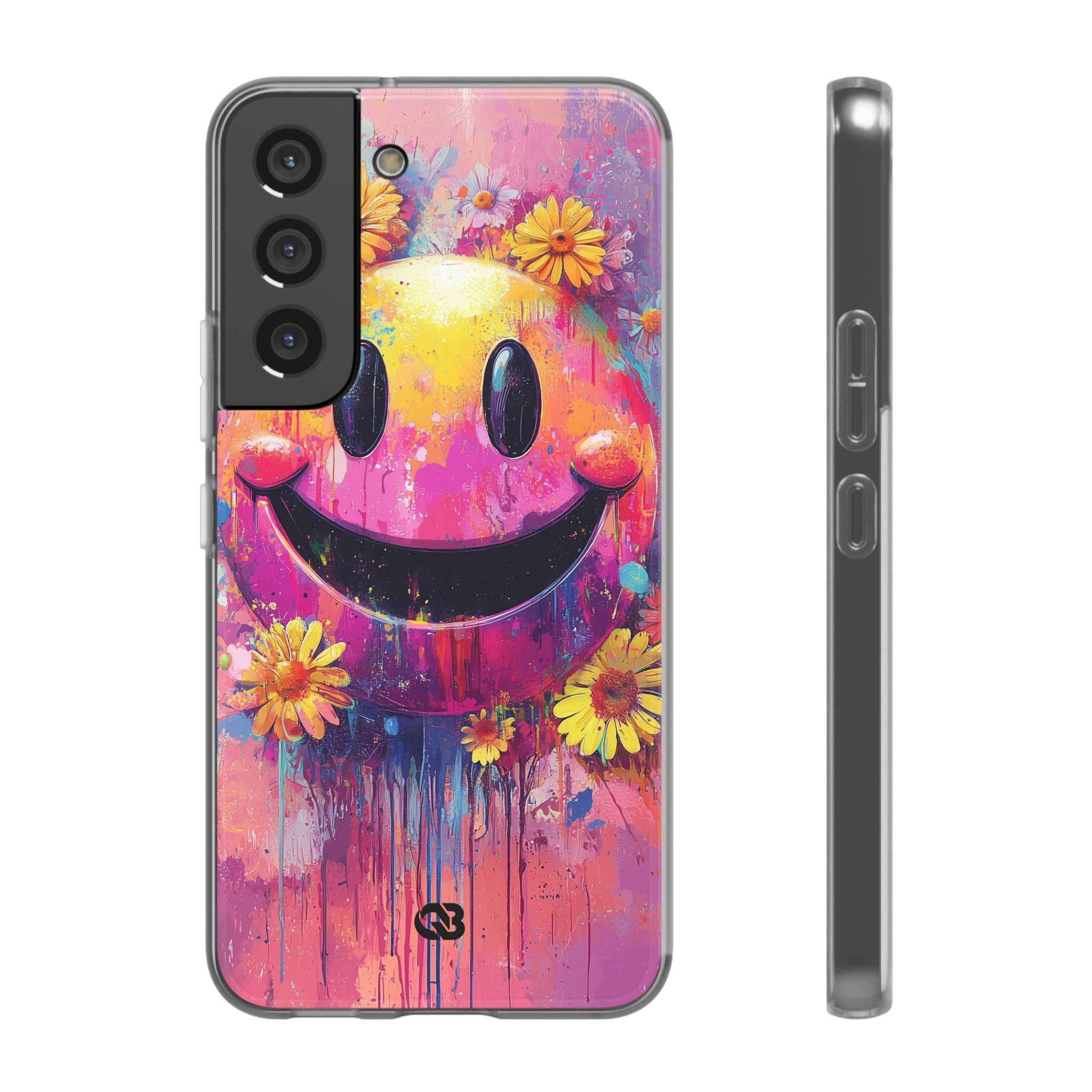 Vivid Grin Graffiti · Soft Phone Case for Samsung