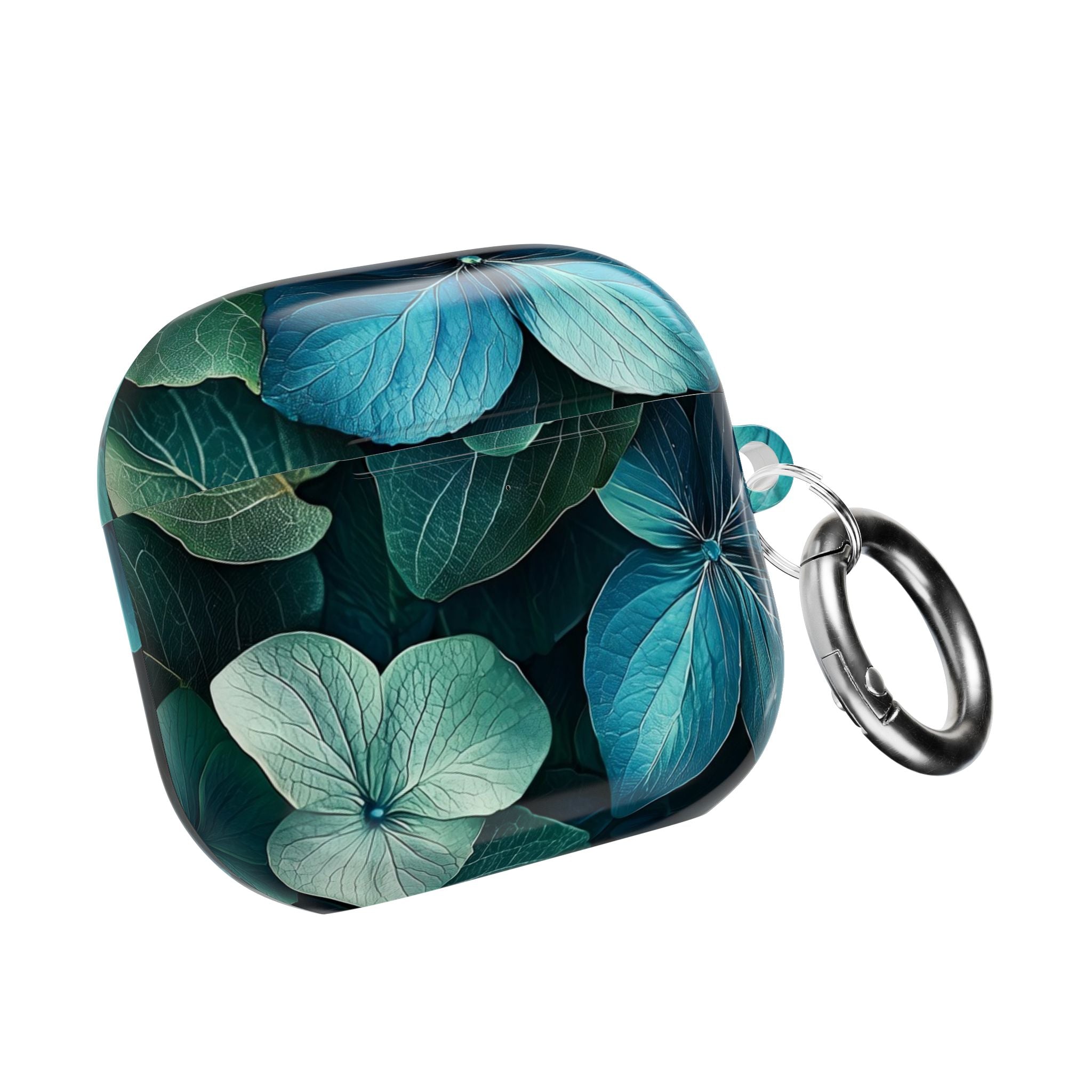 Teal Bloom - AirPods Case