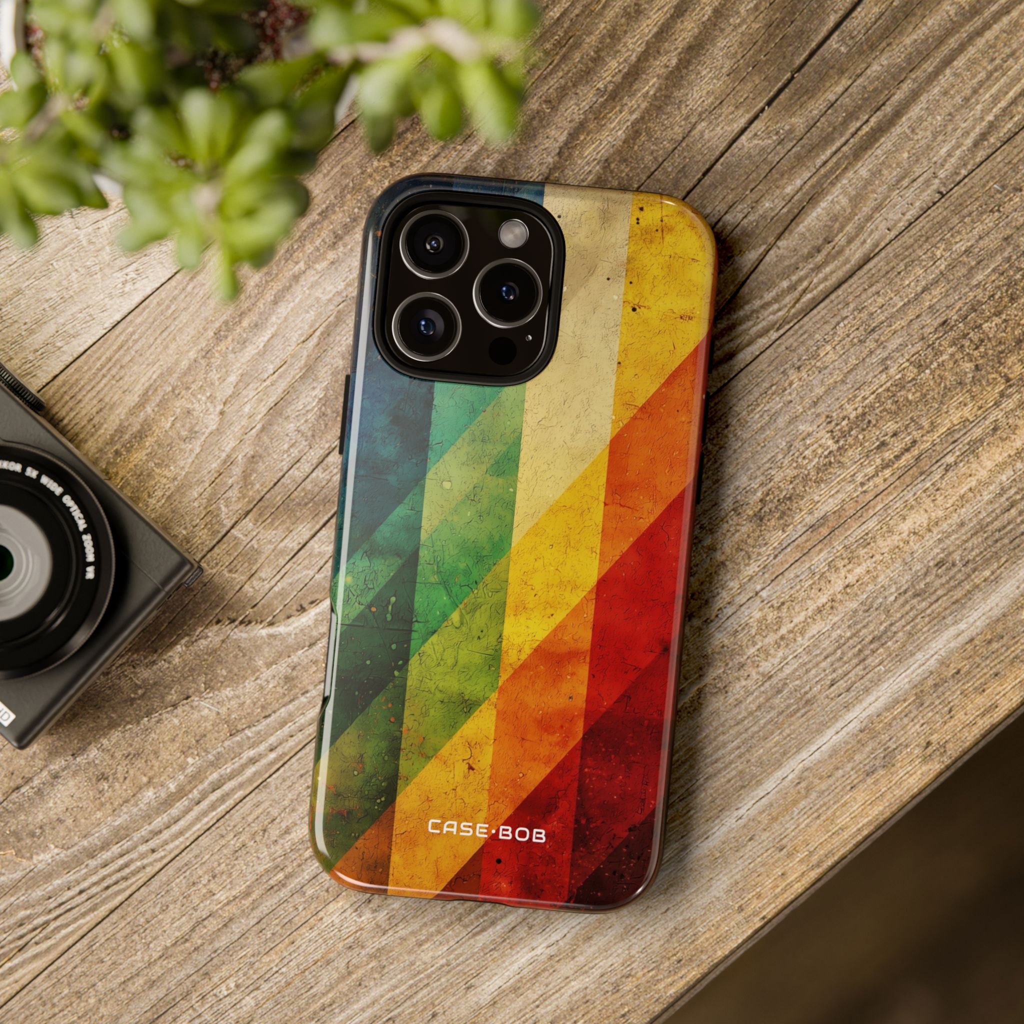 Diagonal Spectrum iPhone 16 Pro Max Skal - Tough