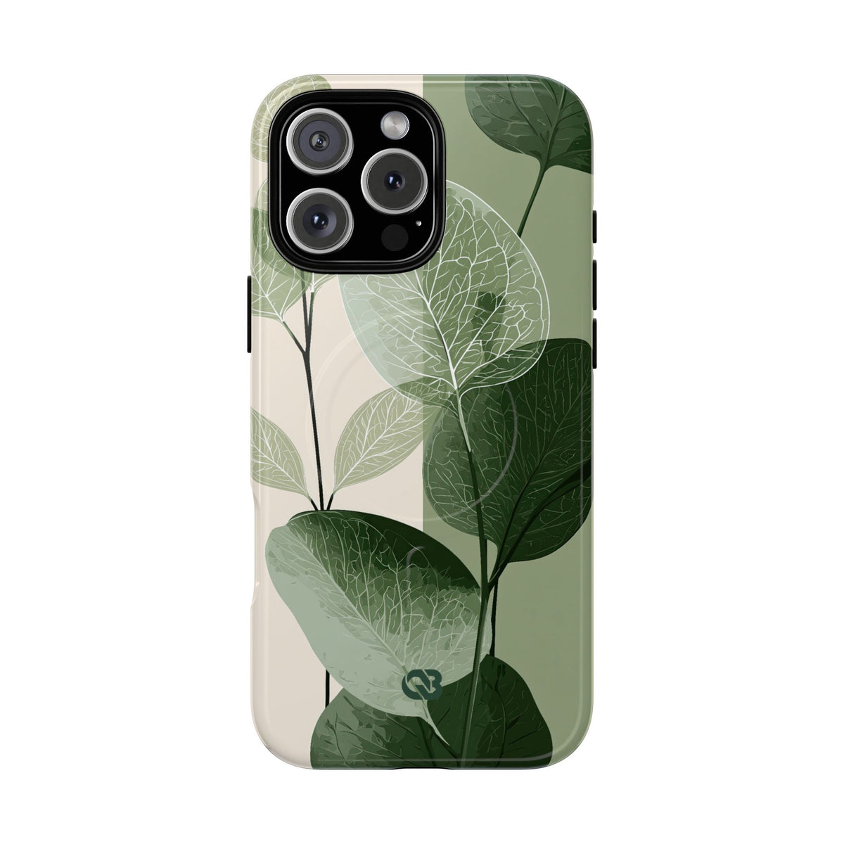 Layered Eucalyptus Study · Tough 2.0 Magnetic Phone Case for iPhone · Green