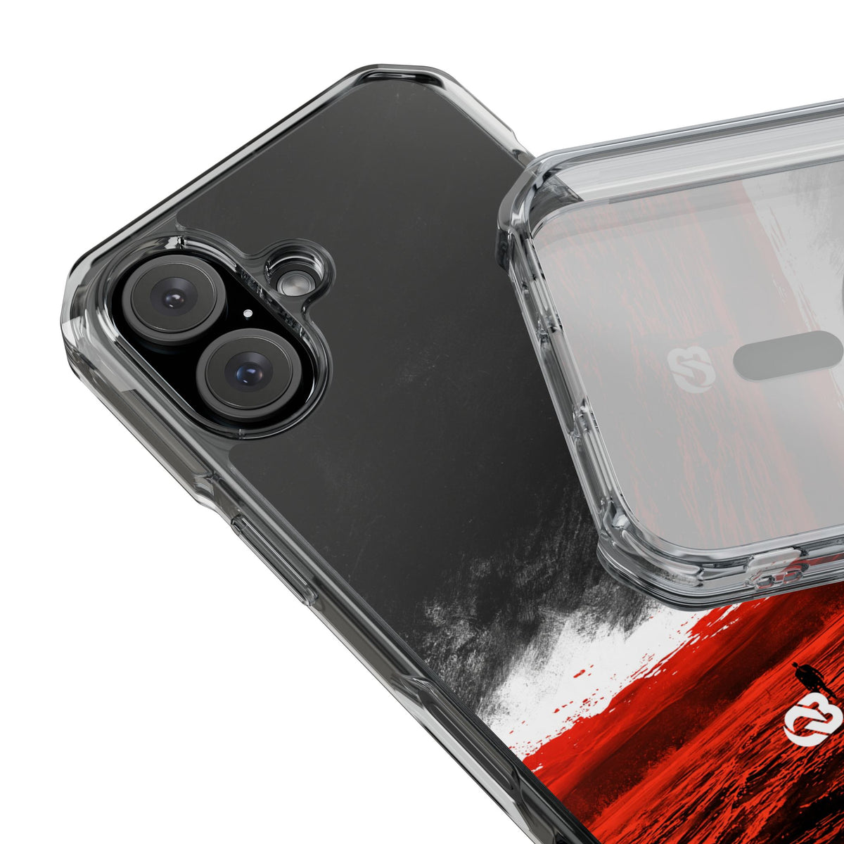 Crimson Horizon · Impact Magnetic Phone Case for iPhone · Black