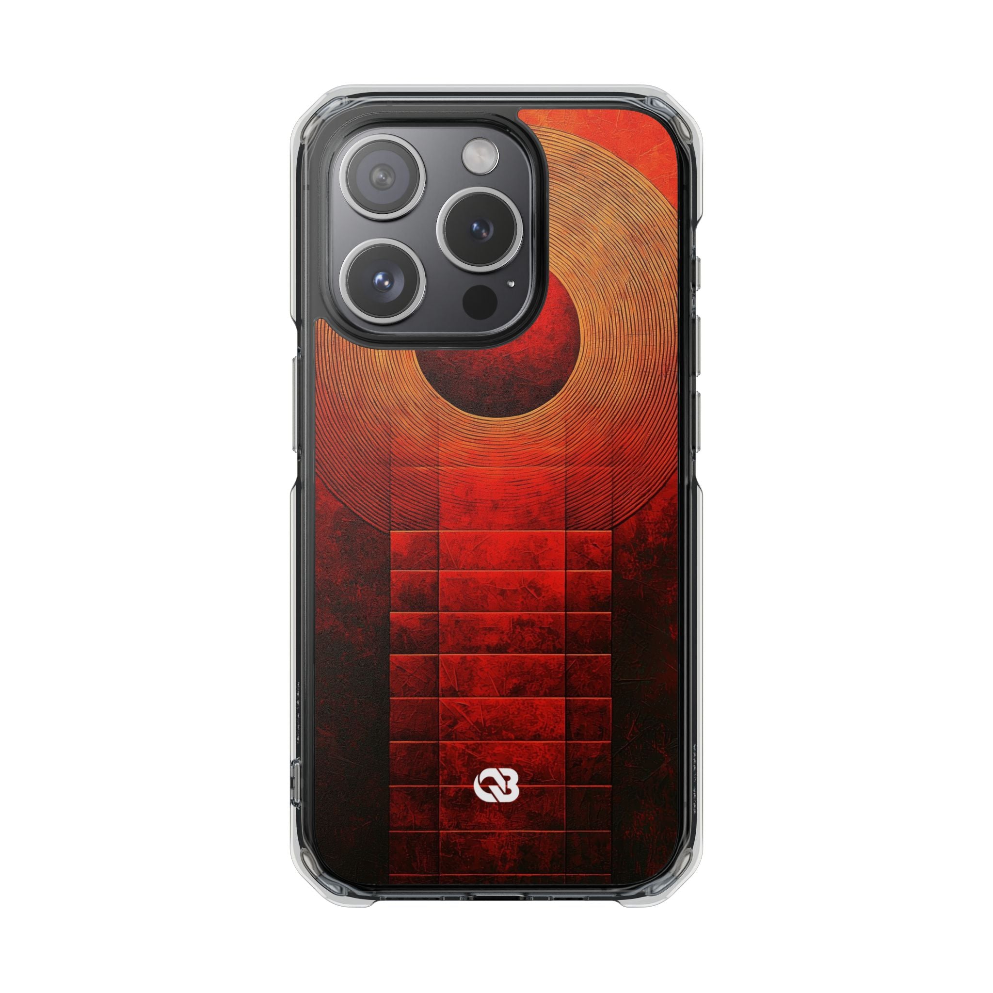 Crimson Solar Halo · Impact Phone Case for iPhone · Magsafe