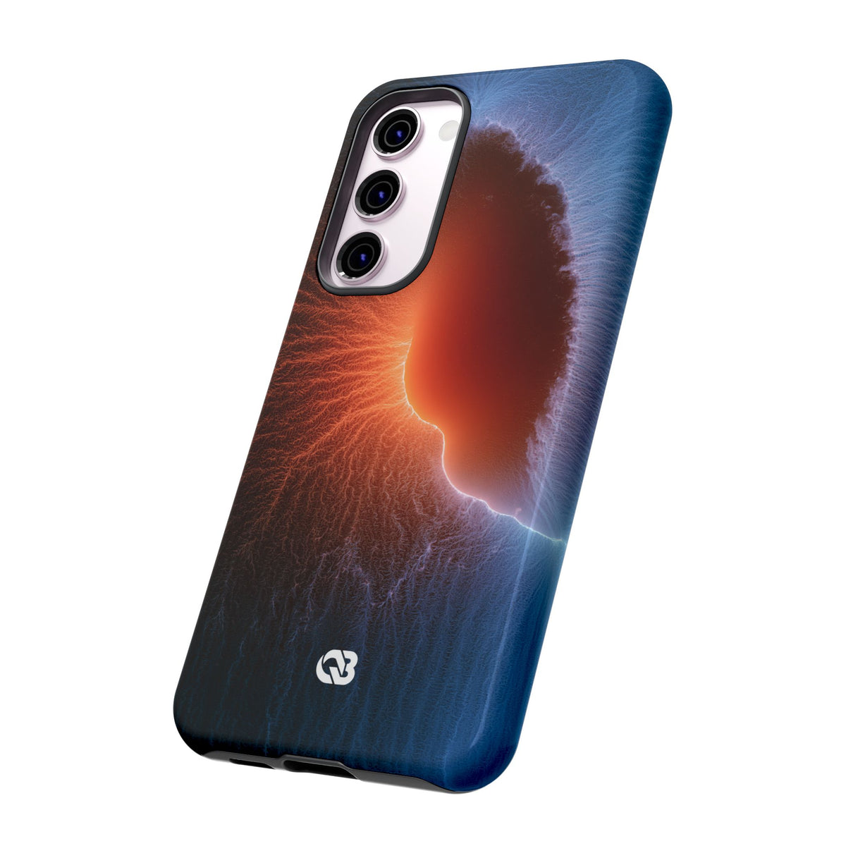 Thermal Aura Pulse · Tough Phone Case for Samsung · Blue