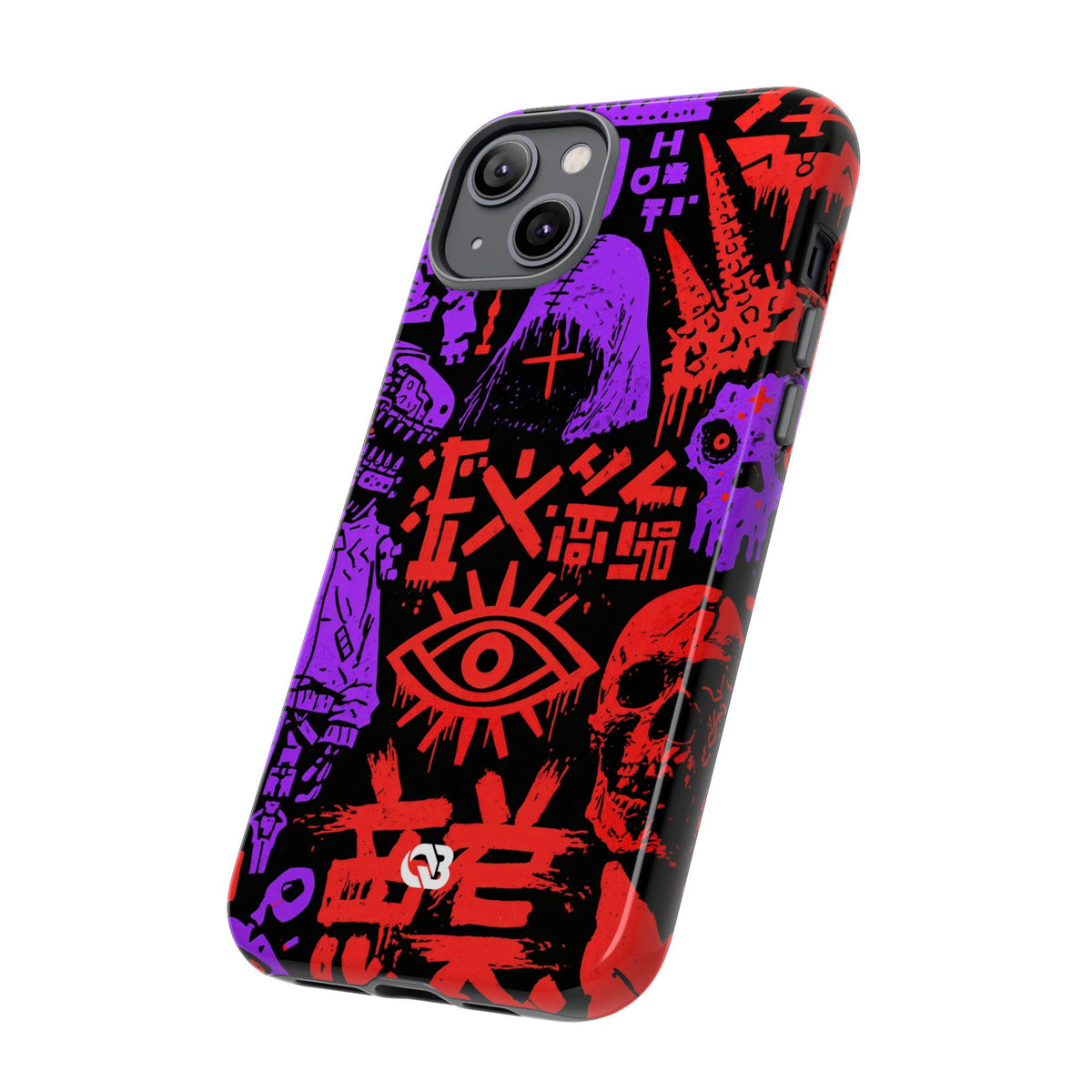 Underground Cyber Glyphs · Tough Phone Case for iPhone · Black