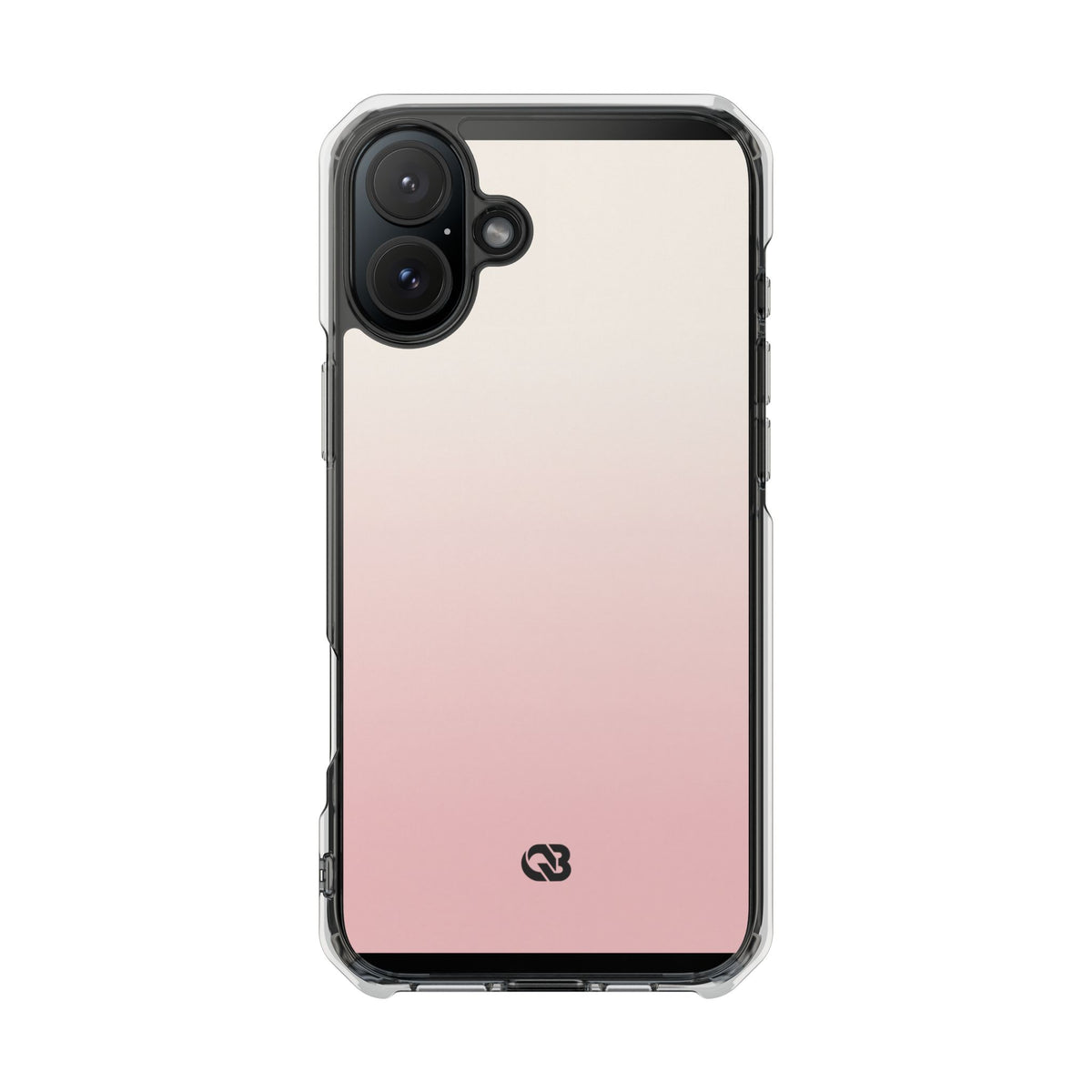 Blush Horizon · Clear Impact Magnetic Phone Case for iPhone · Pink