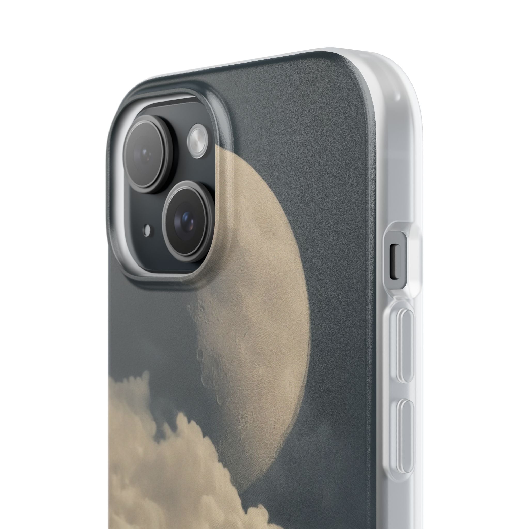 Midnight Brew Moon · Soft Mobilskal för iPhone