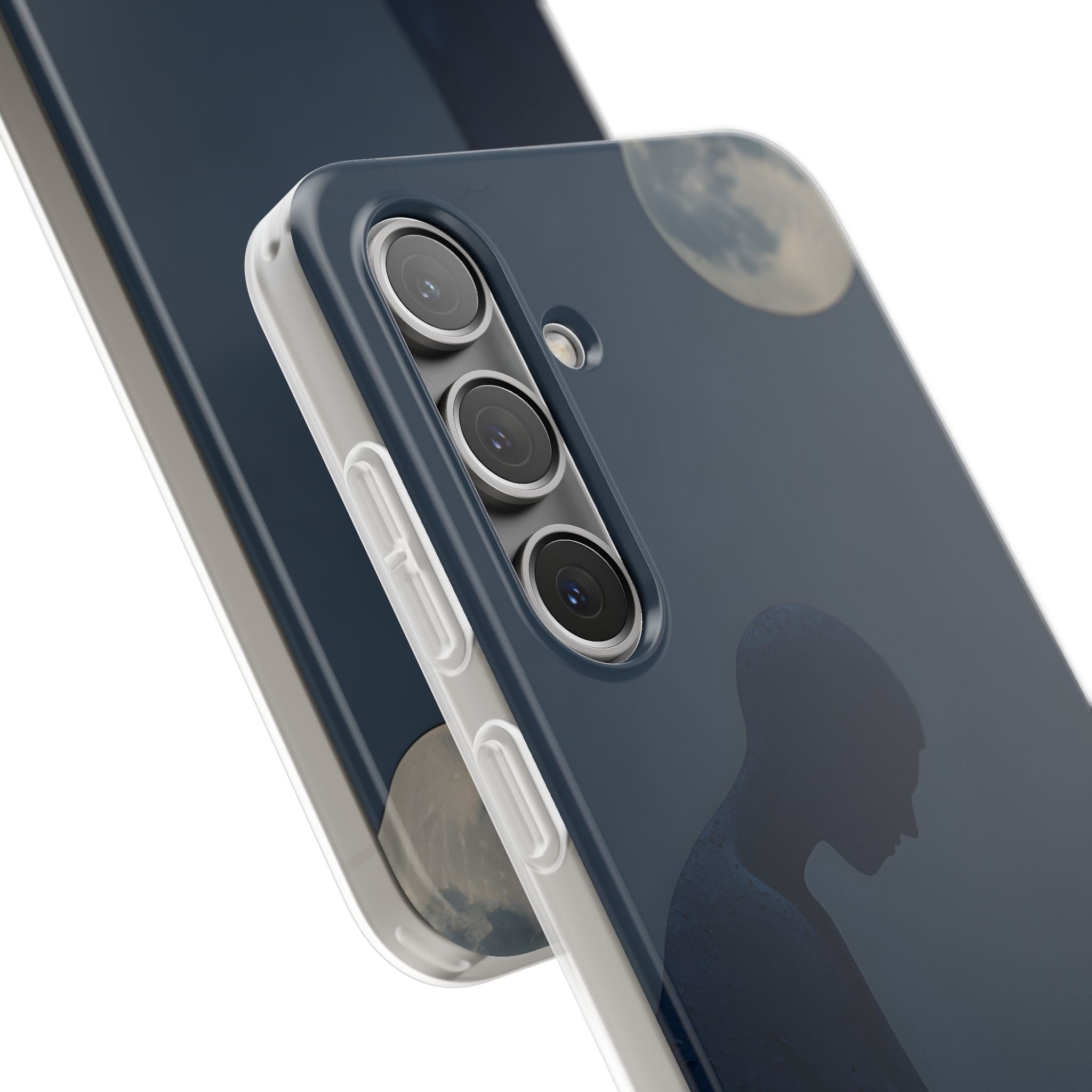 Obsidian Lunar Orb · Soft Handyhülle für Samsung