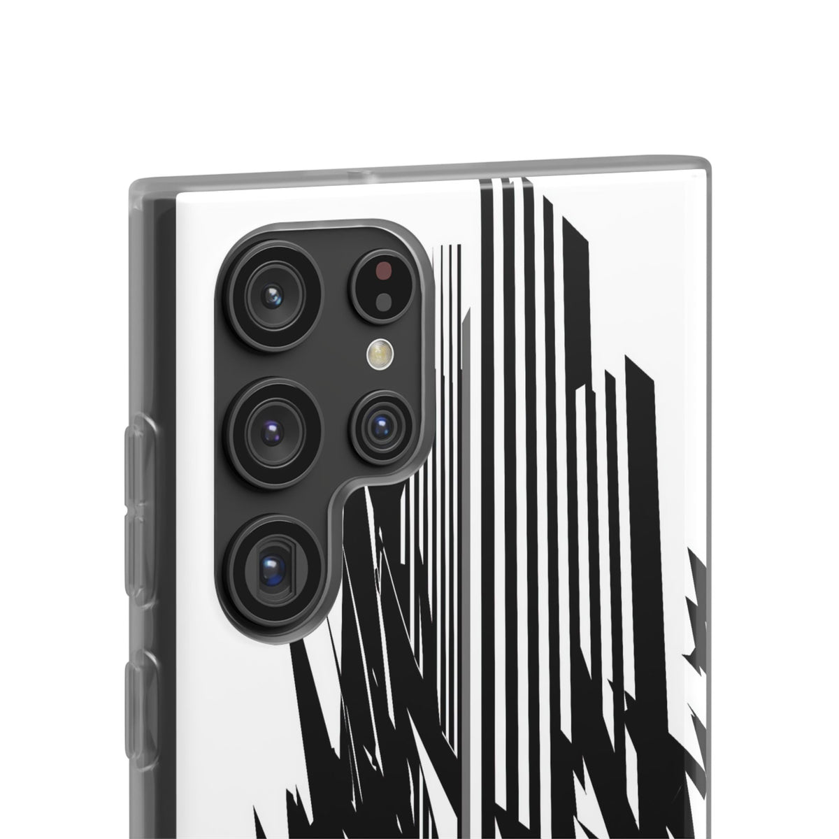 White Lite Phone Case for Samsung - Shattered Vector Spire