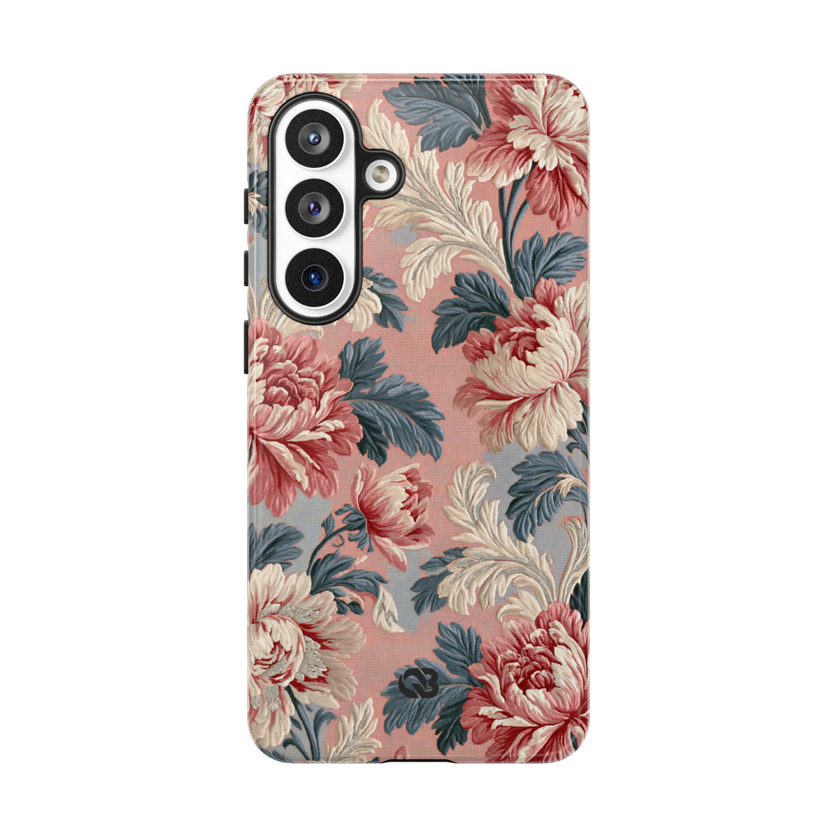 Blush Peony Jacquard · Tough Phone Case for Samsung · Pink