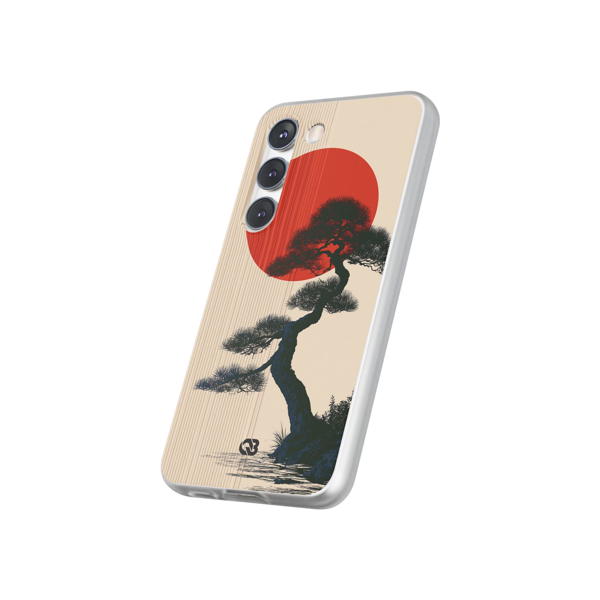 Beige Lite Phone Case for Samsung - Kyoto Crimson Pine