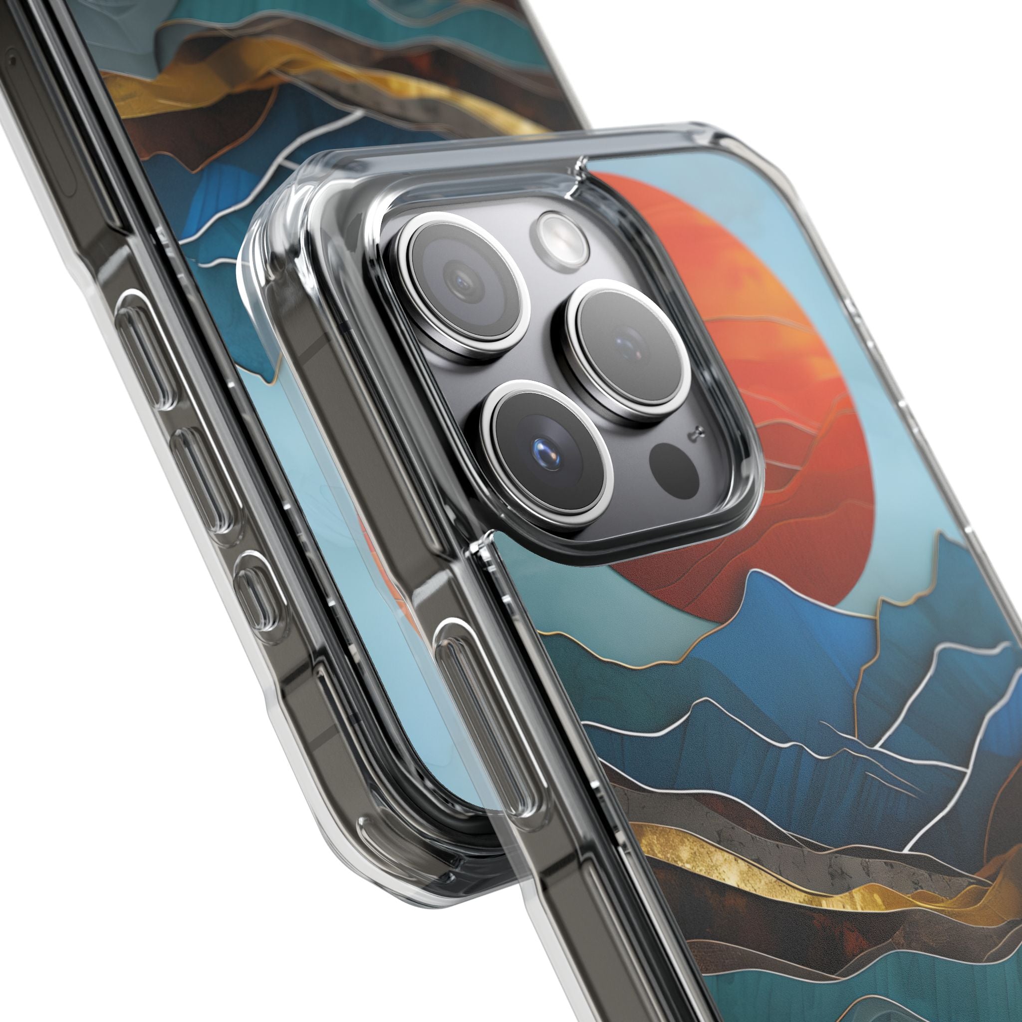 Molten Sun Peaks · Impact Hoesje voor iPhone · Magsafe