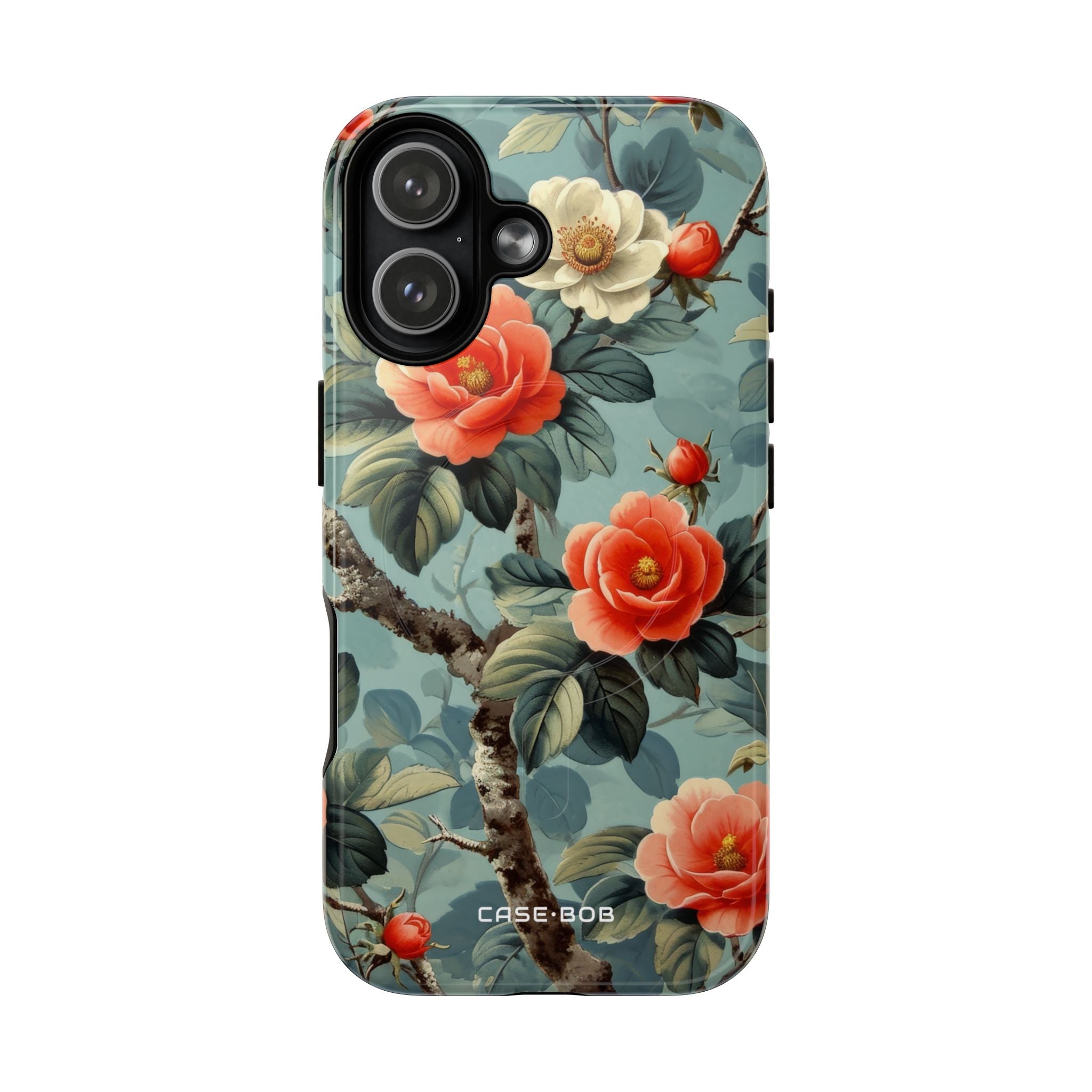 Coral Bloom iPhone 17 Case - Tough+ - CASE•BOB