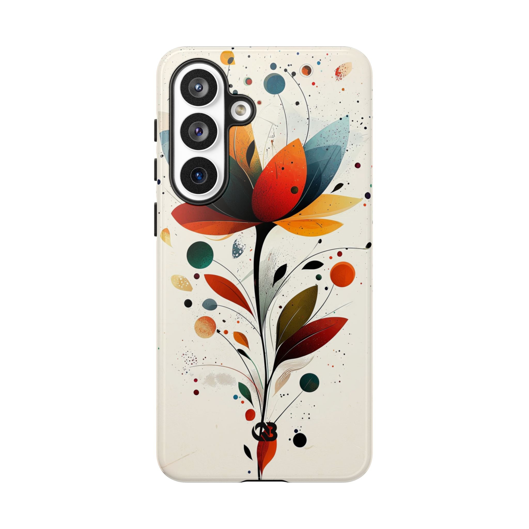 Burnt Petal Abstract · Tough Phone Case for Samsung