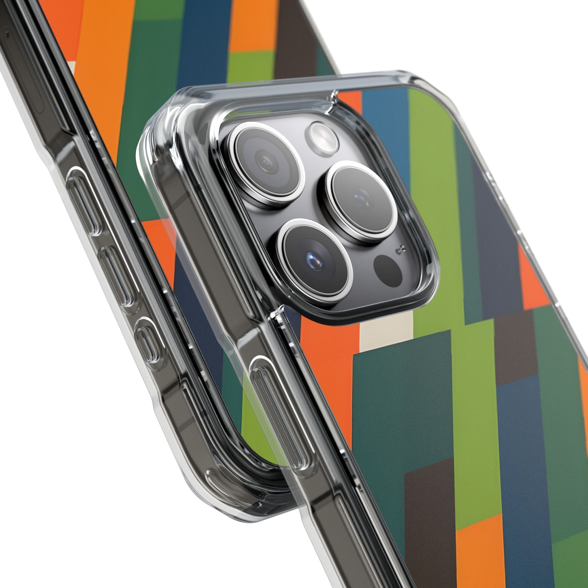 Angled Retro Mosaic · Impact Custodia per iPhone · Magsafe