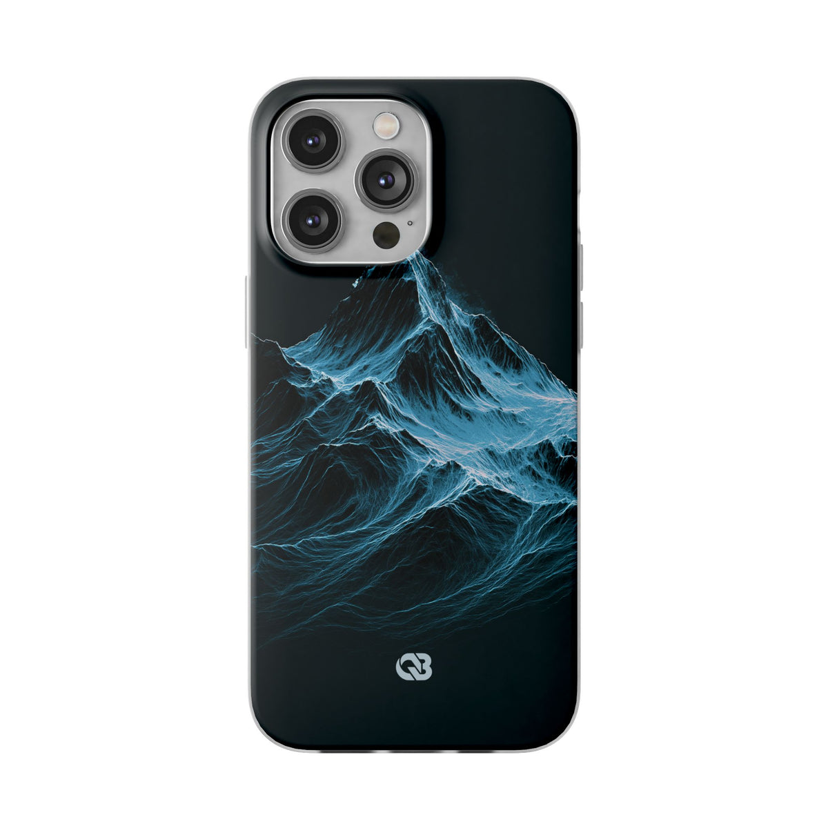 Nordic Frost Peak · Lite Phone Case for iPhone · Blue