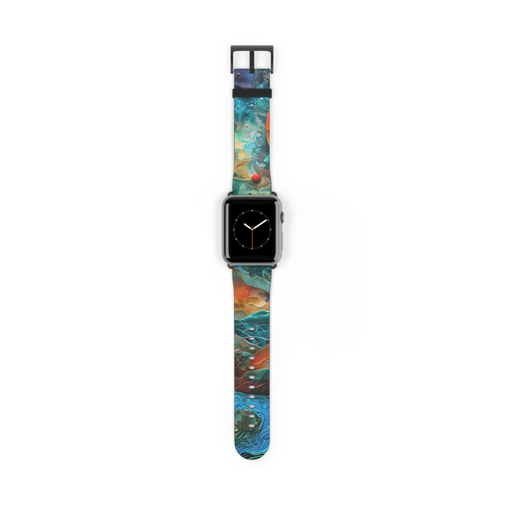 Solar Orbit Orange - Watch Band