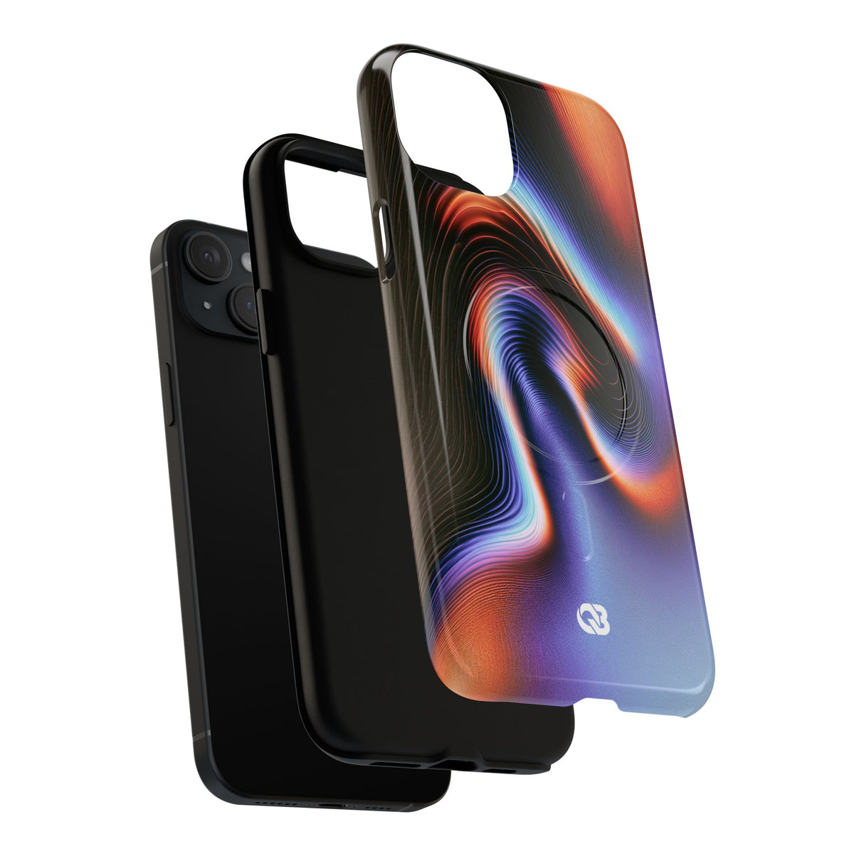 Prismatic Resonance · Tough 2.0 Magnetic Phone Case for iPhone · Purple