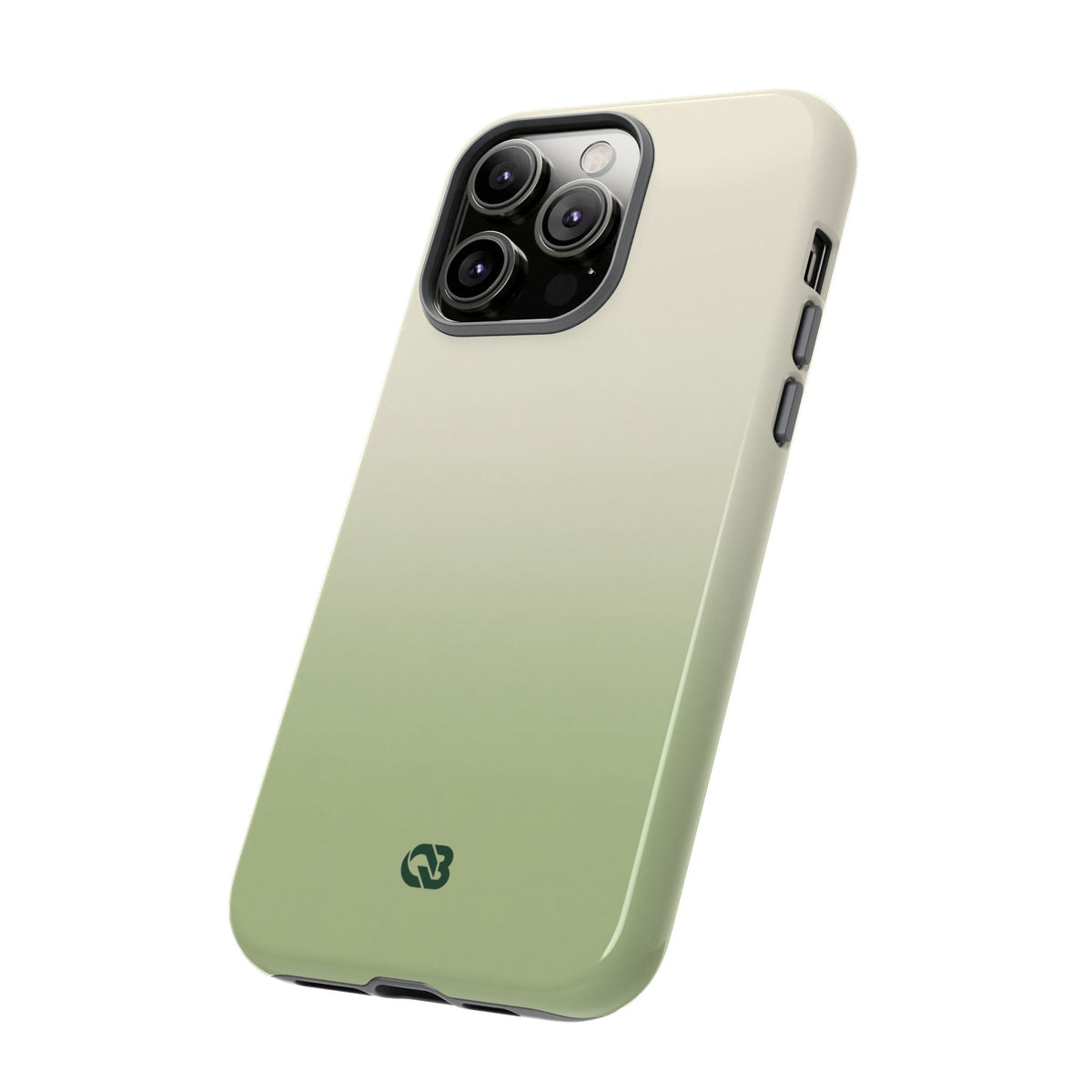 Muted Sage Ombre · Tough Phone Case for iPhone · Green
