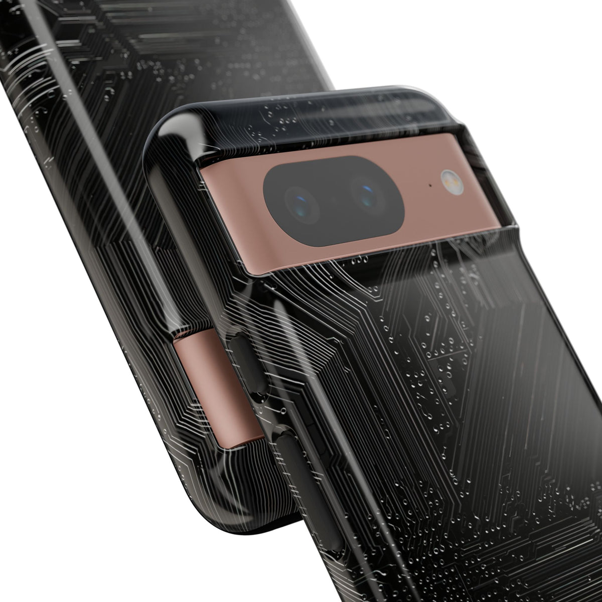 Obsidian Circuitry · Tough Phone Case for Pixel · Black