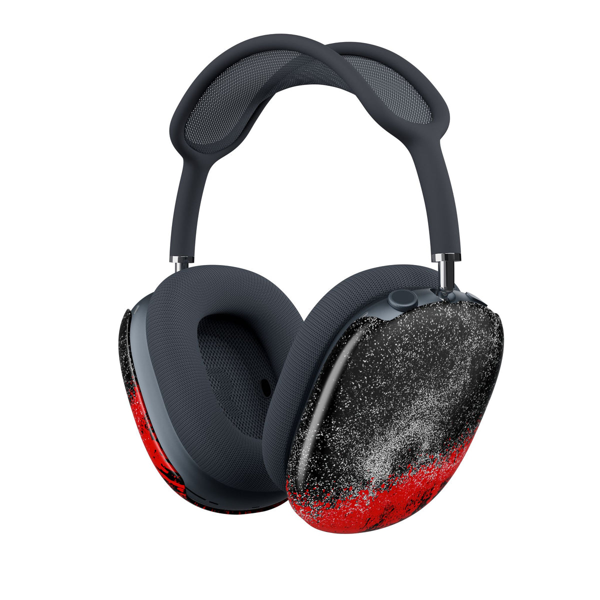 Crimson Noir Drip · Hard Case for AirPods Max · Black
