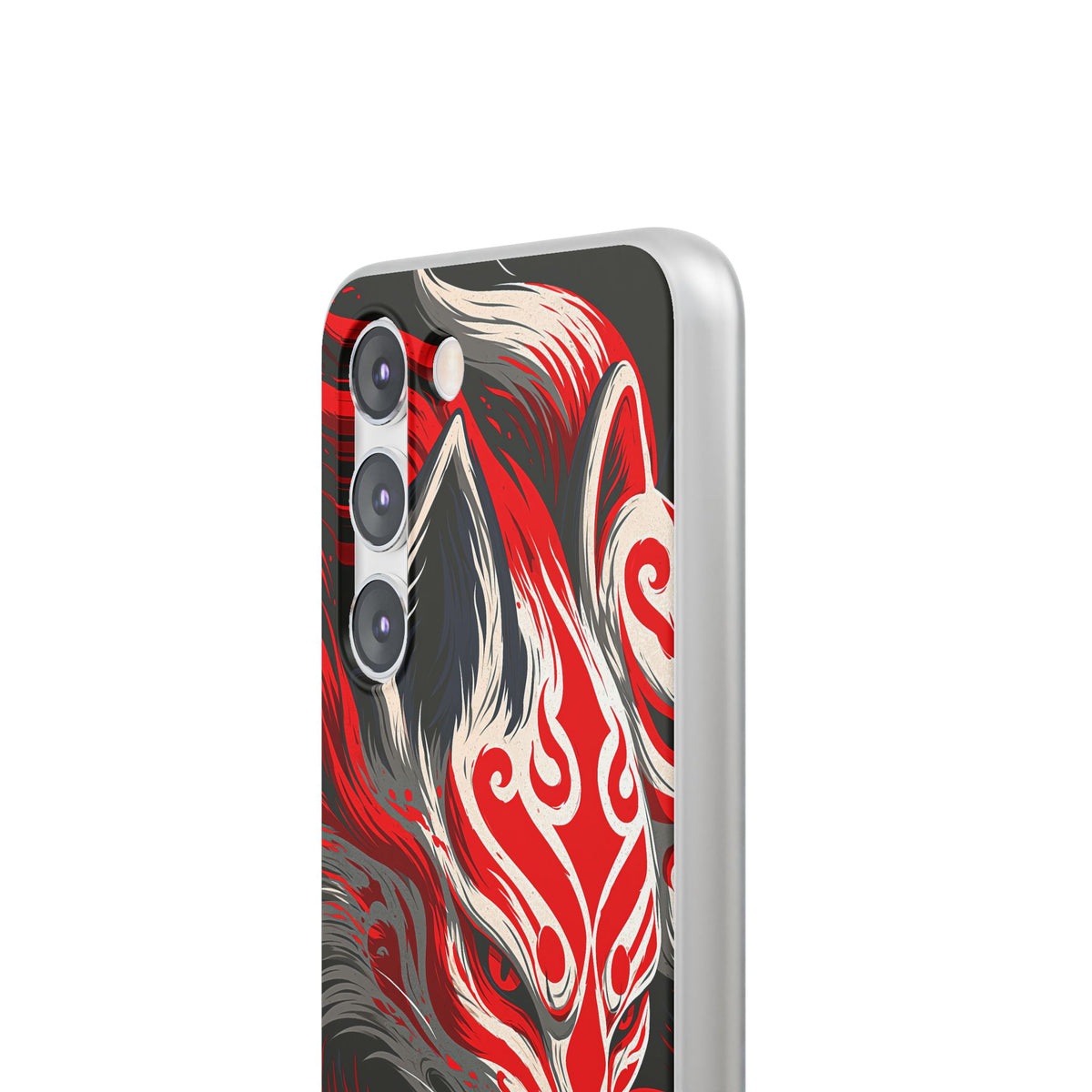 Crimson Kitsune Spirit · Lite Phone Case for Samsung · Red