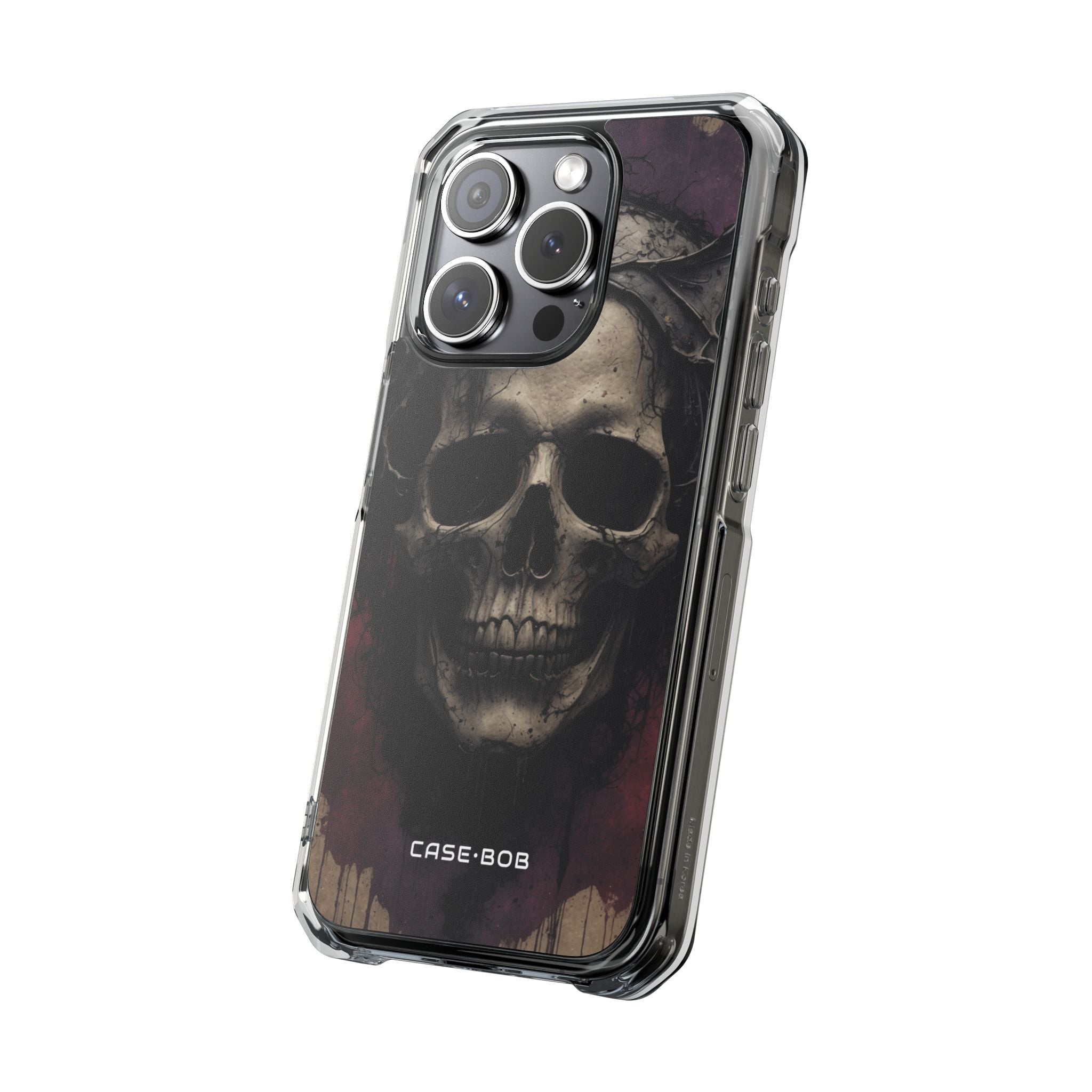 Gothic Skull Crown iPhone 15 Pro Case - Impact