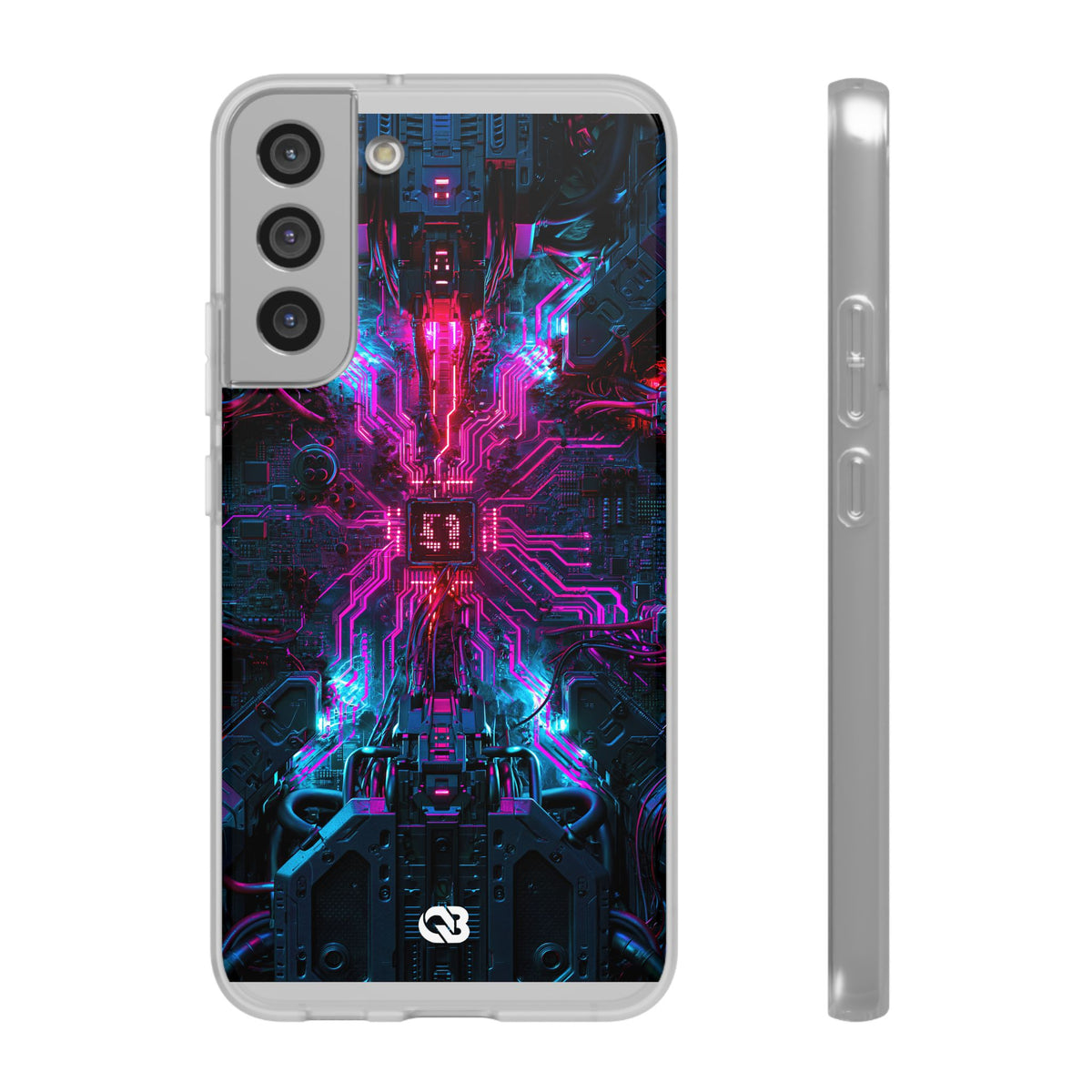 Neural Circuit Core · Lite Phone Case for Samsung · Black