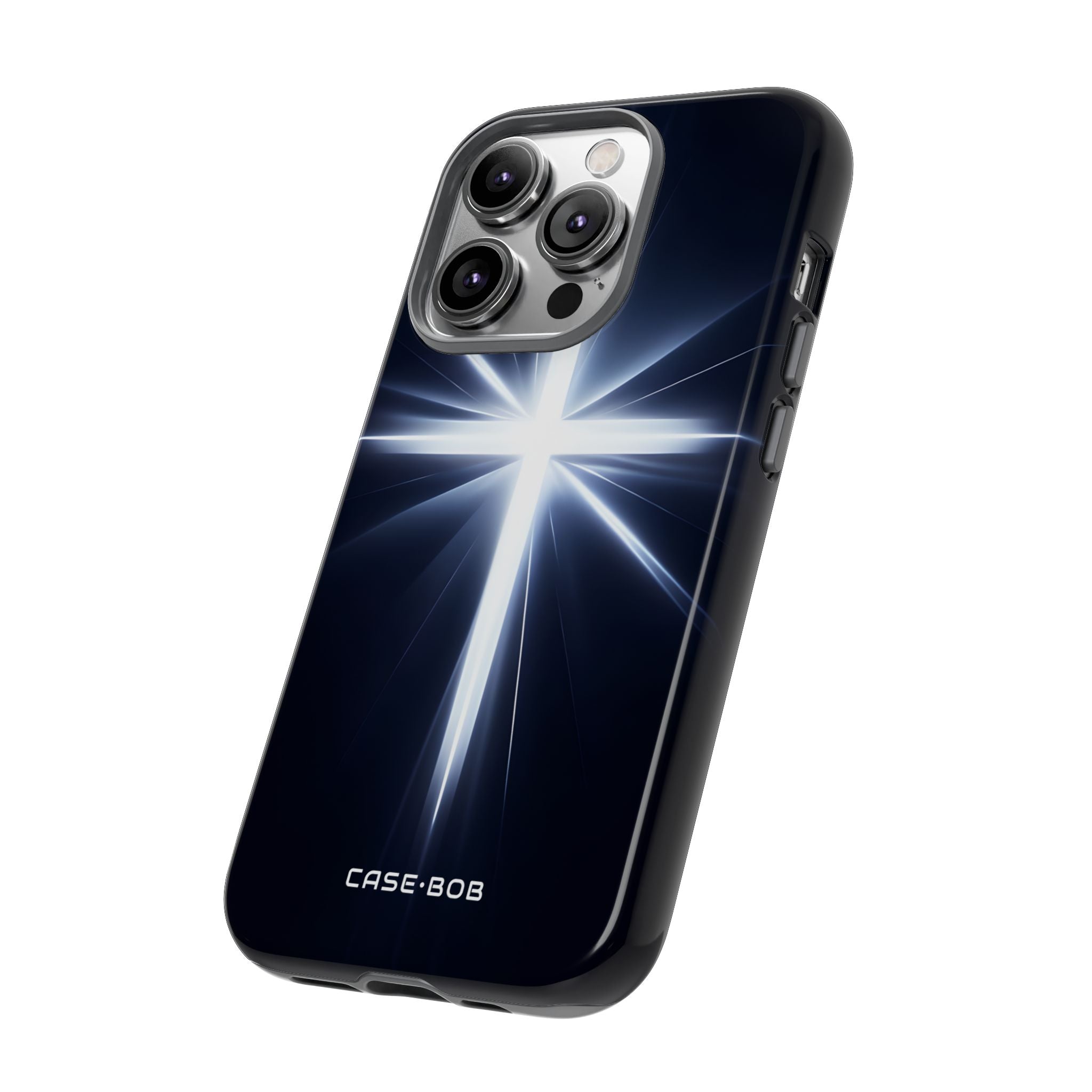 Glowing Crossburst iPhone 14 Pro Case - Tough