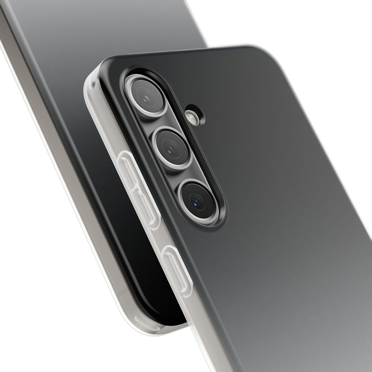 Noir Ombre Fade · Lite Phone Case for Samsung · Black