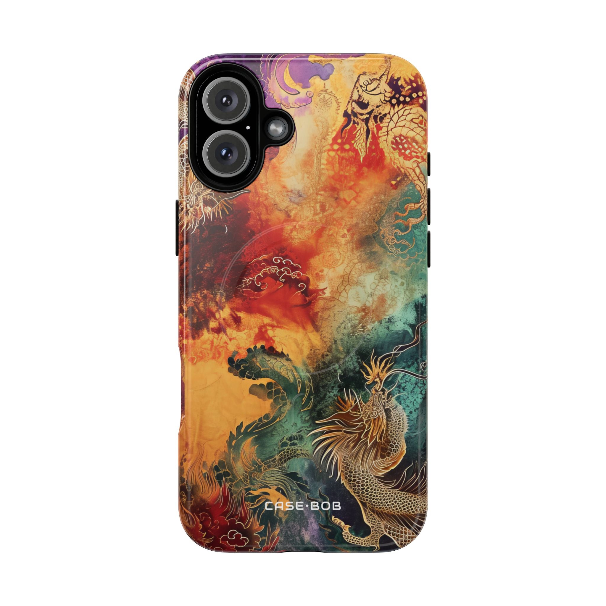 Dragon Ember iPhone 16 Plus Cover - Tough+