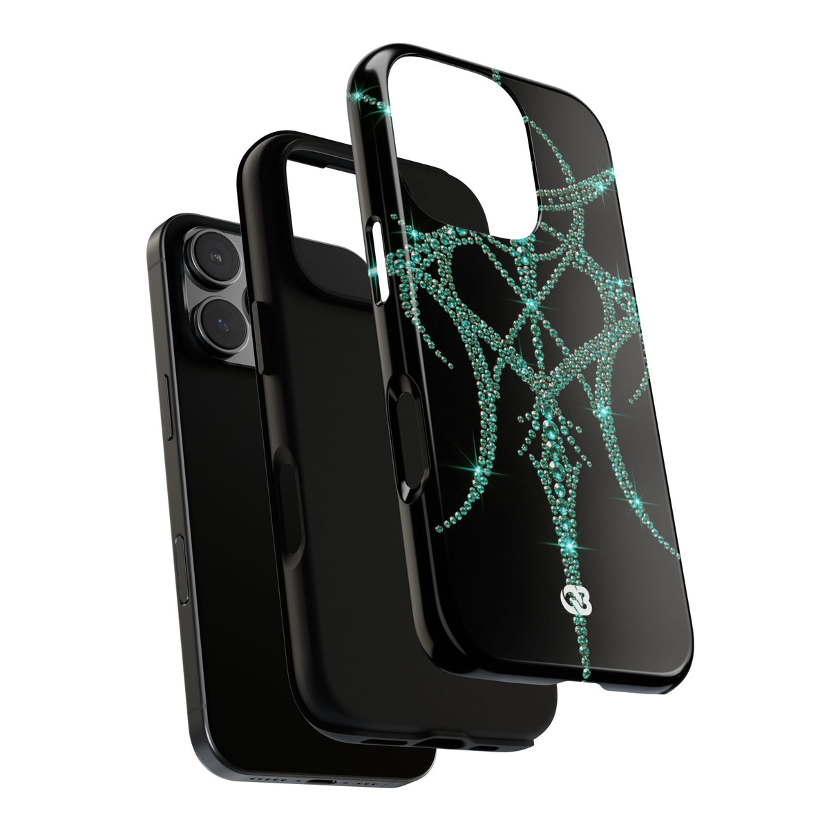 Teal Cyber Sigil · Tough Phone Case for iPhone · Teal