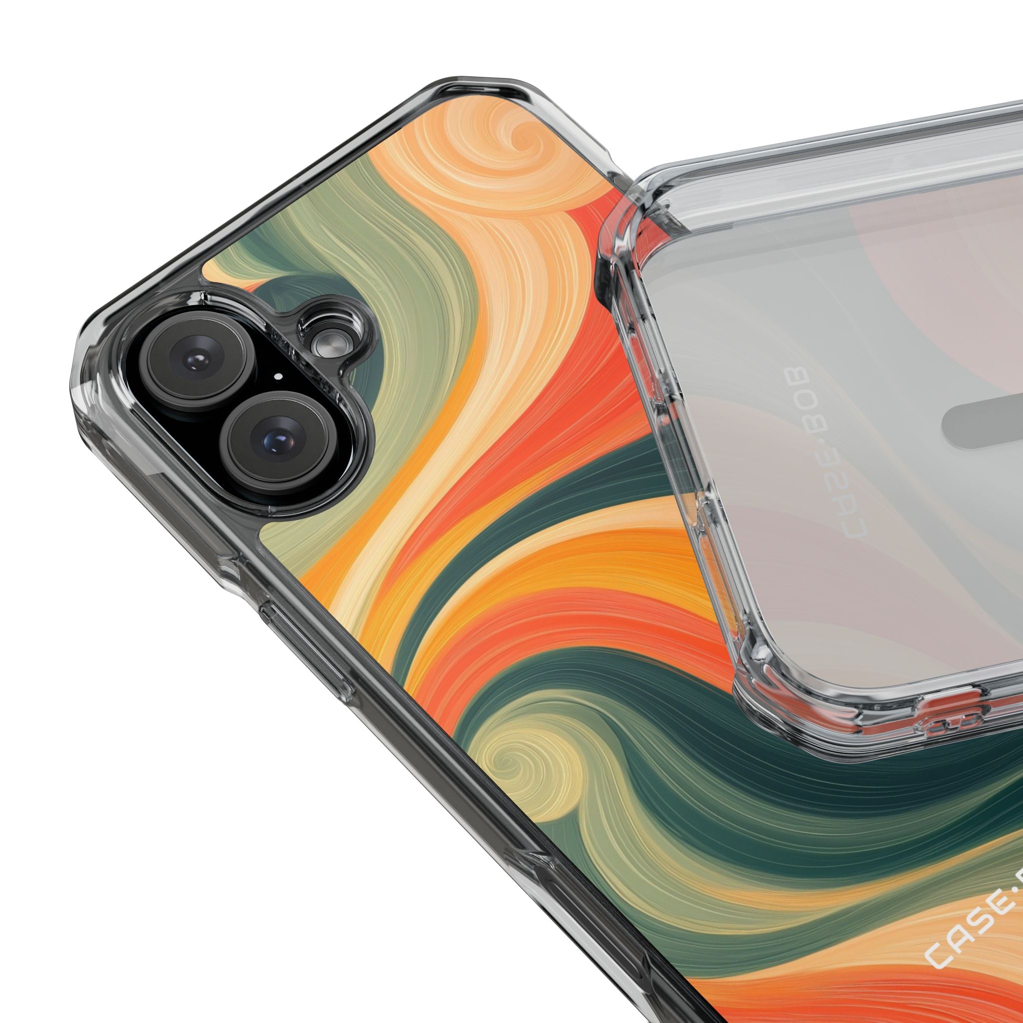 Swirling Ember iPhone 16 Plus Case - Impact